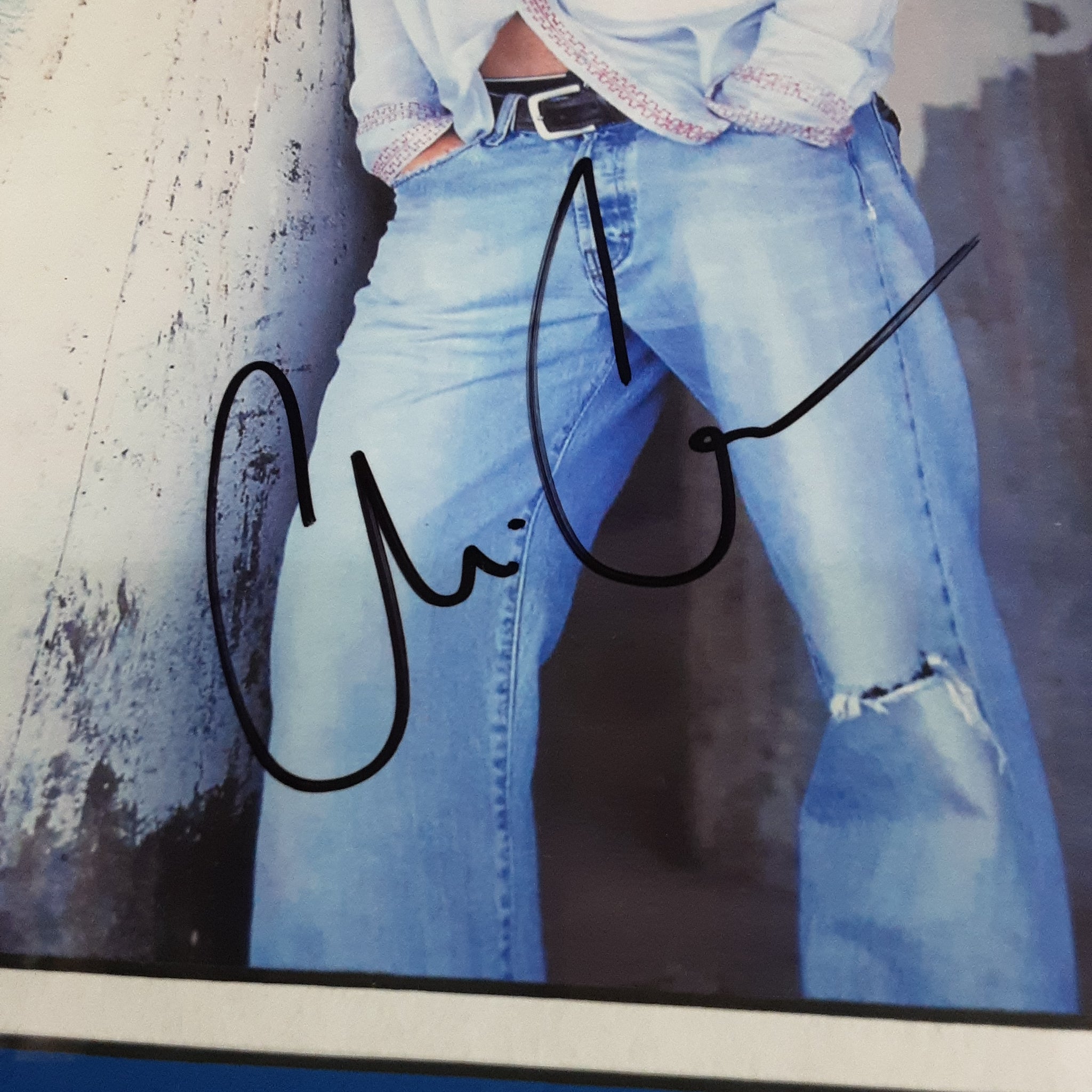 Chris Carmack Authentic Signed 8x10 Photo Framed Collage Autographed JSA-