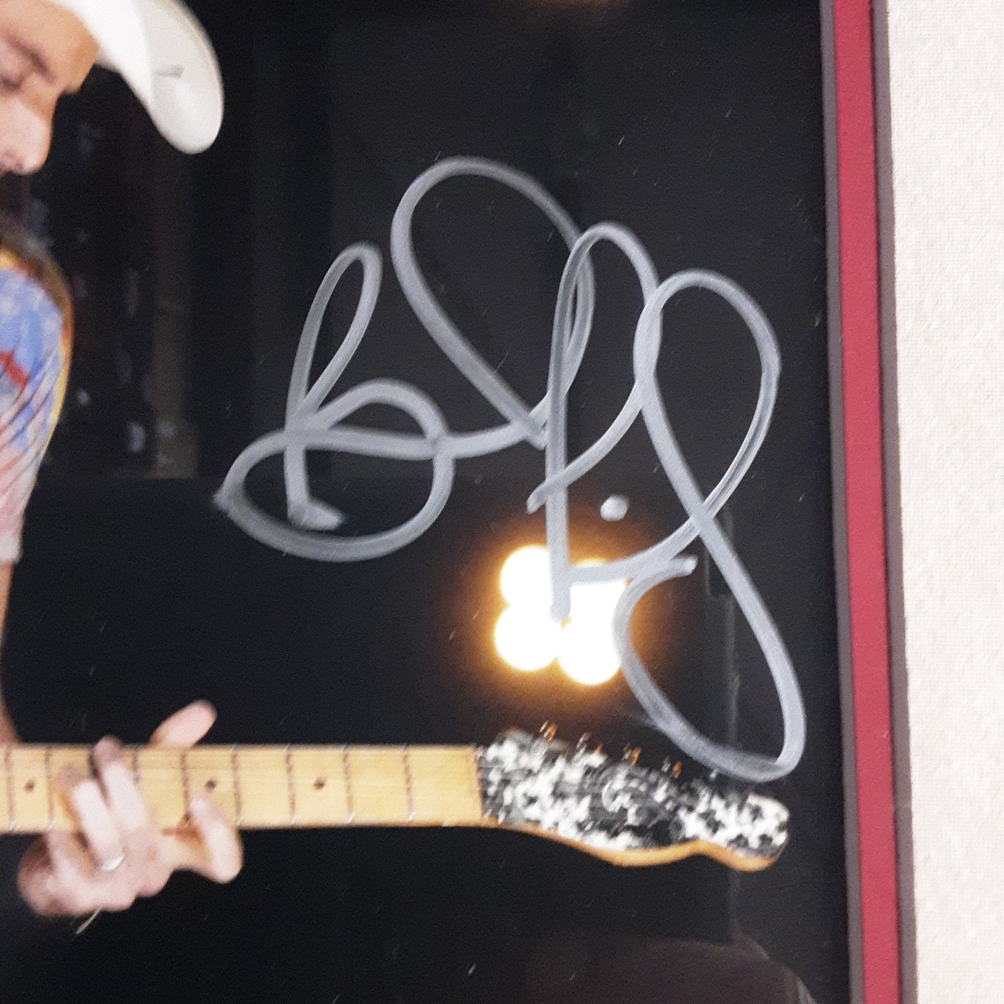 Brad Paisley Authentic Signed 8x10 photo Framed Collage Autographed PSA-