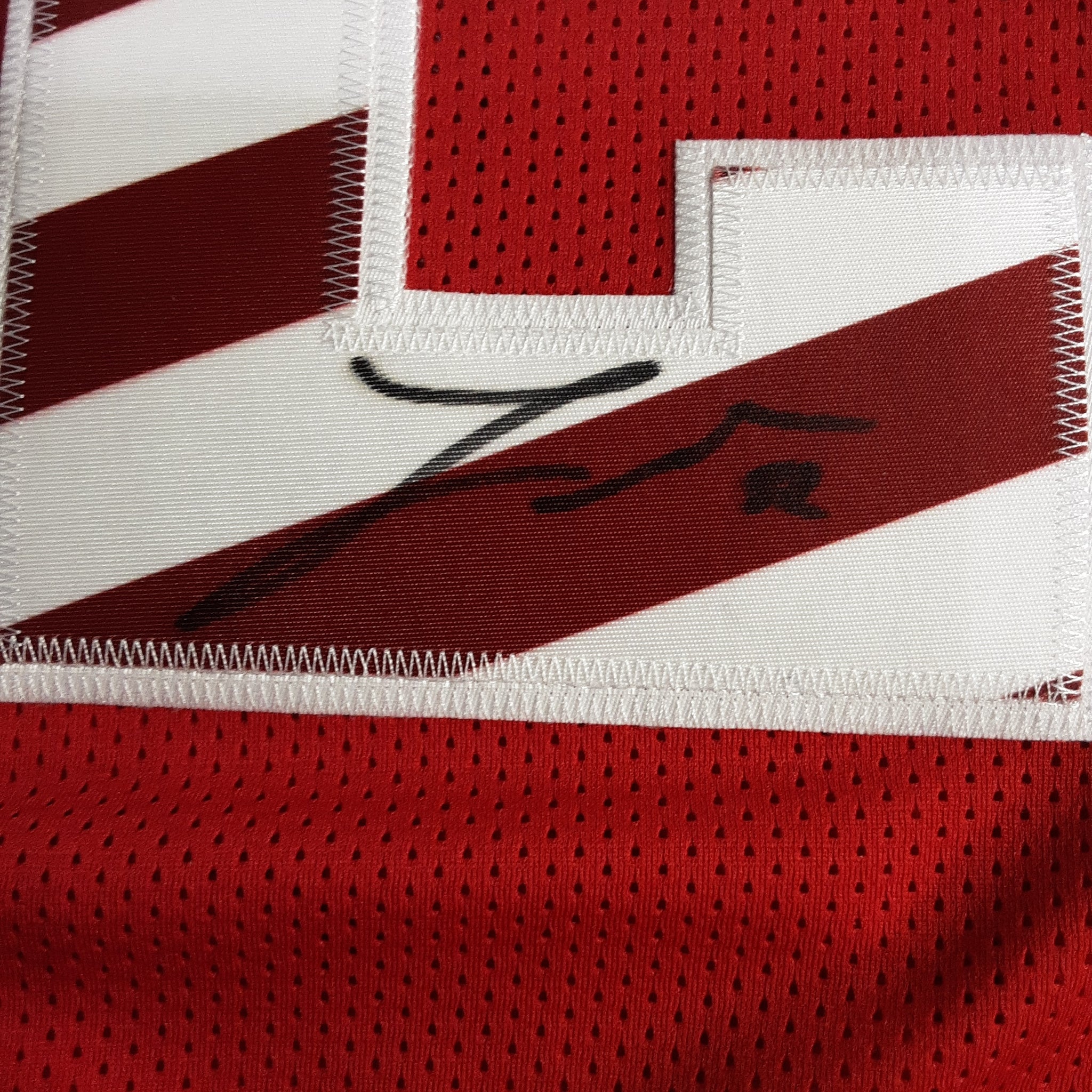 Tyrann Mathieu Authentic Signed Pro Style Jersey Autographed JSA-