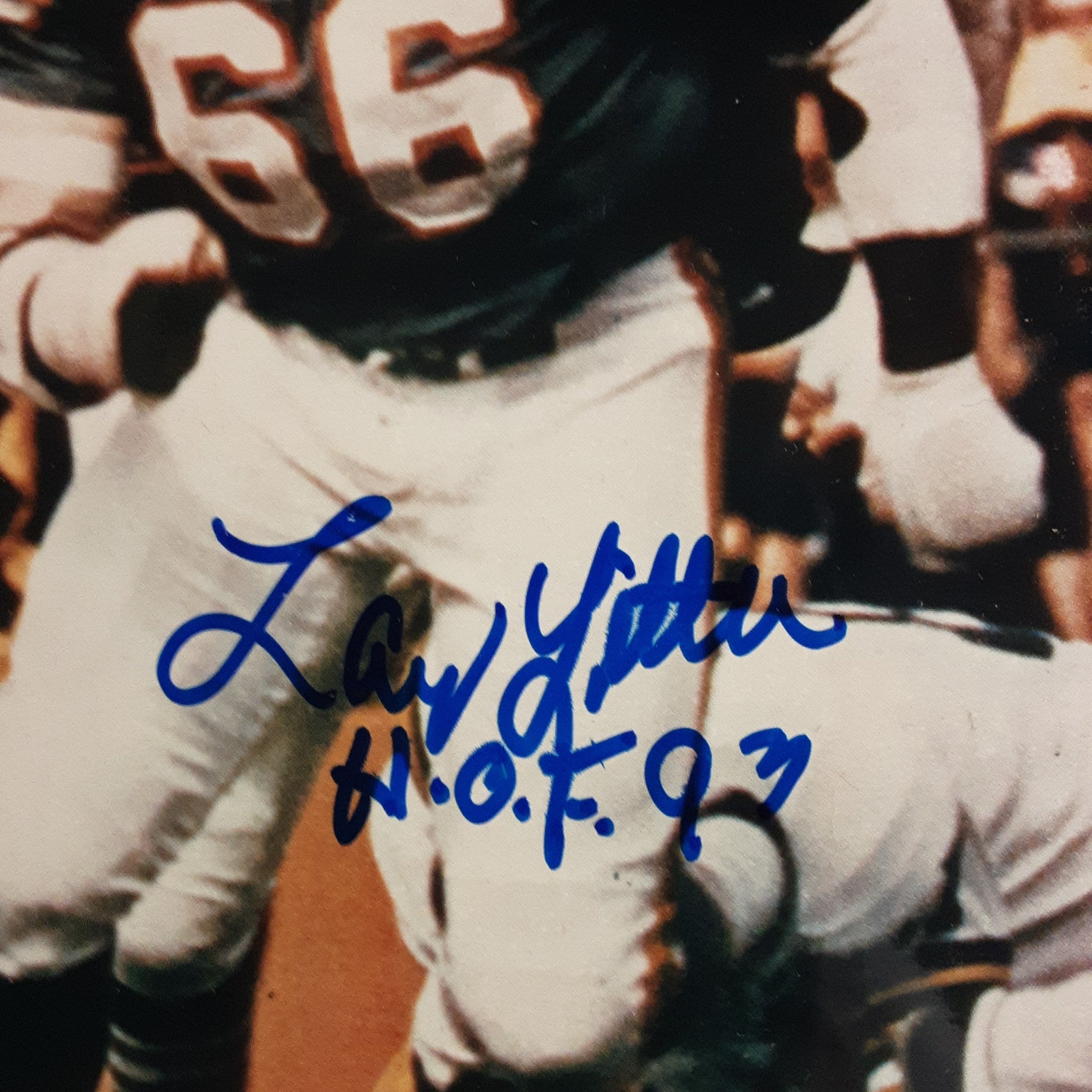 Larry Little and Jim Kiick Authentic Signed Framed 8x10 Photo Autographed PSA