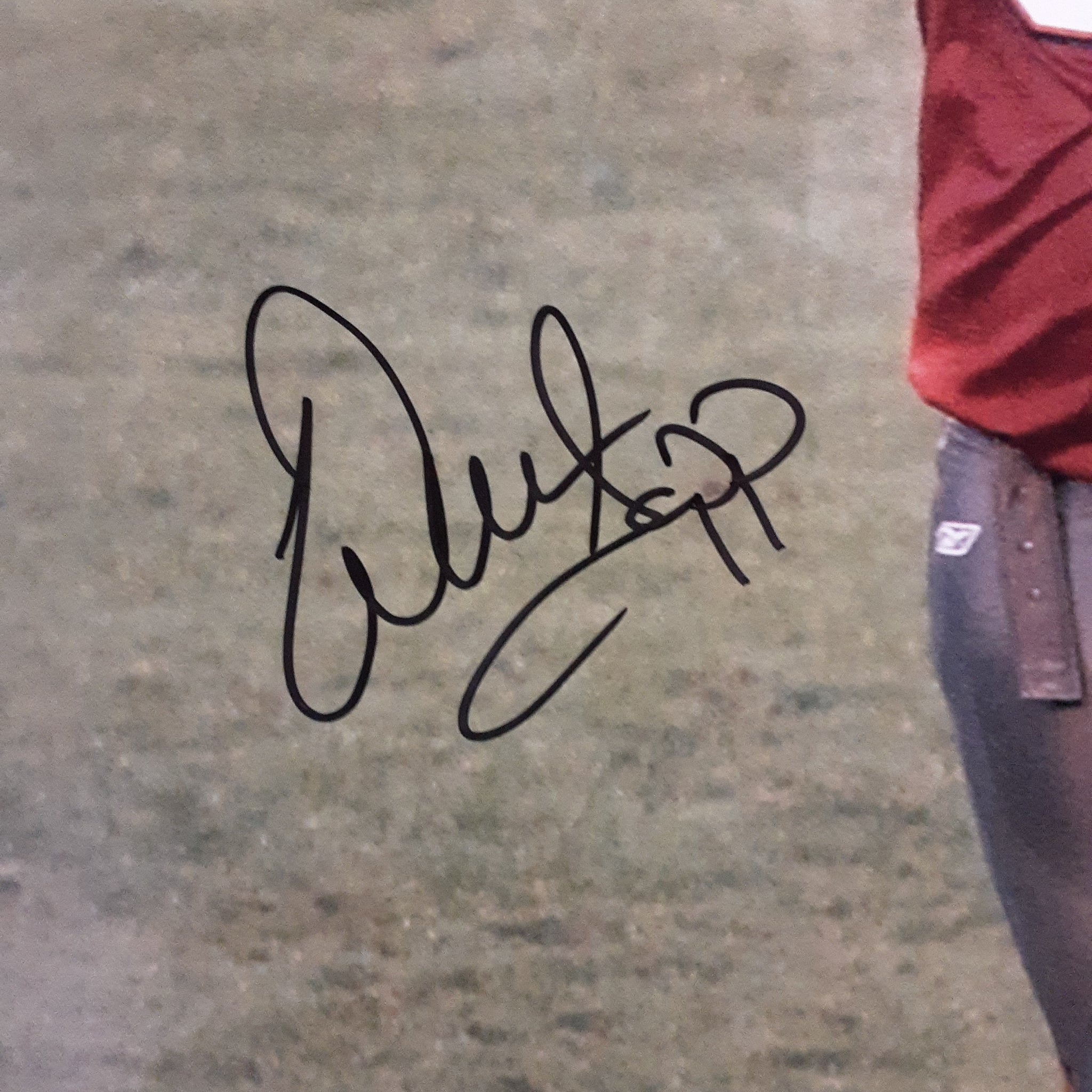 Warren Sapp Autograph Signing