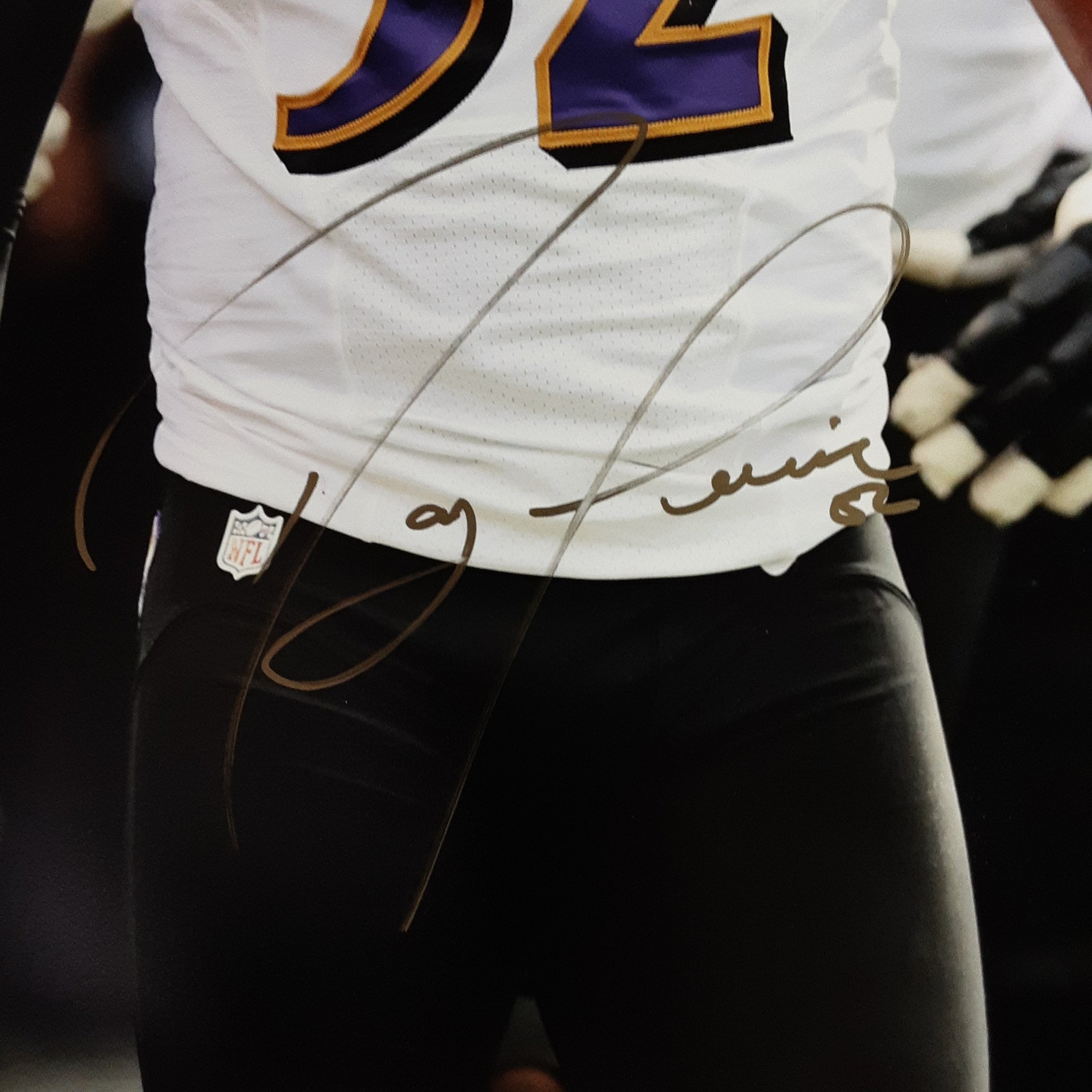 Ray Lewis Authentic Signed Framed 16x20 Photo Autographed JSA