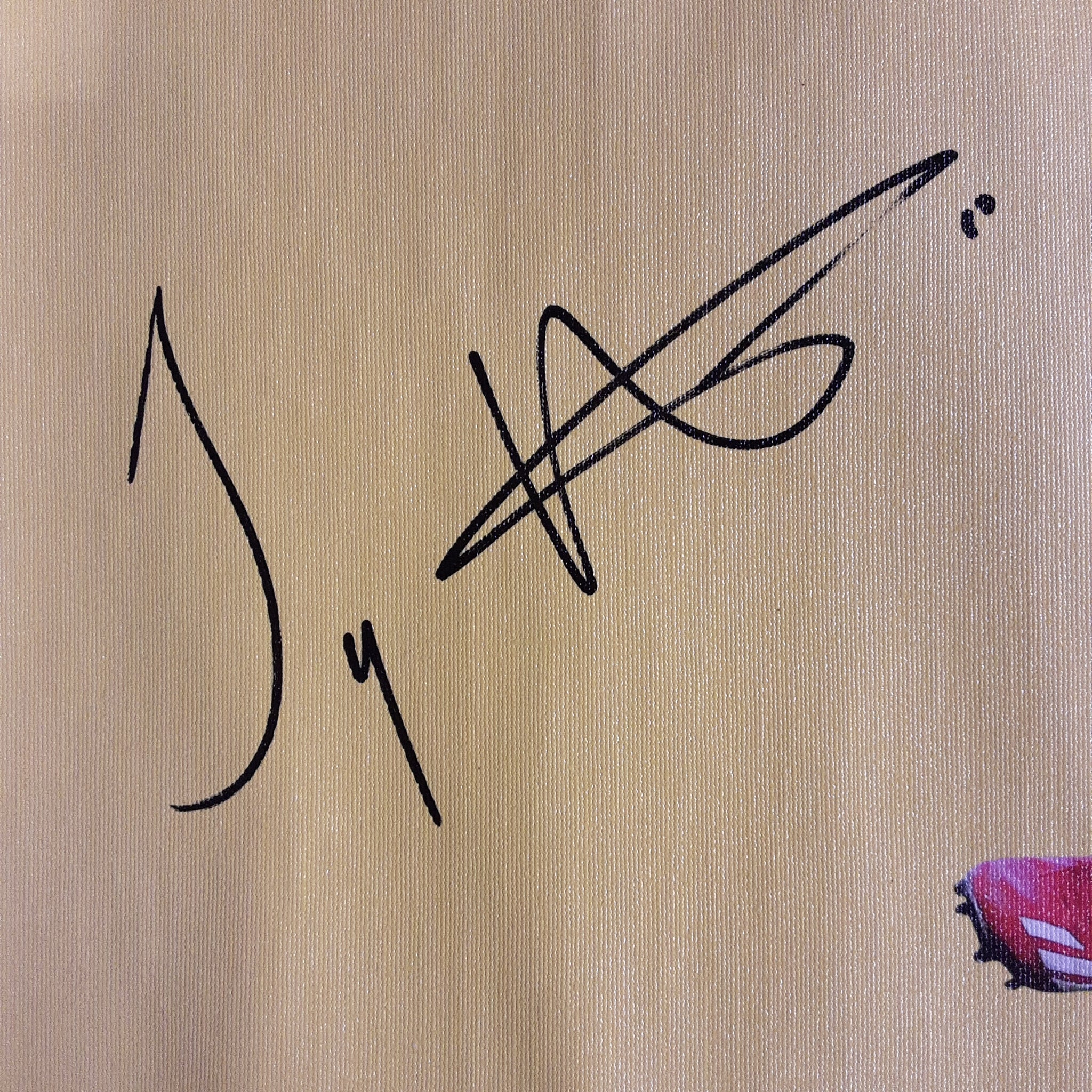 Tyreek Hill Signed 16x20 Canvas Autographed JSA