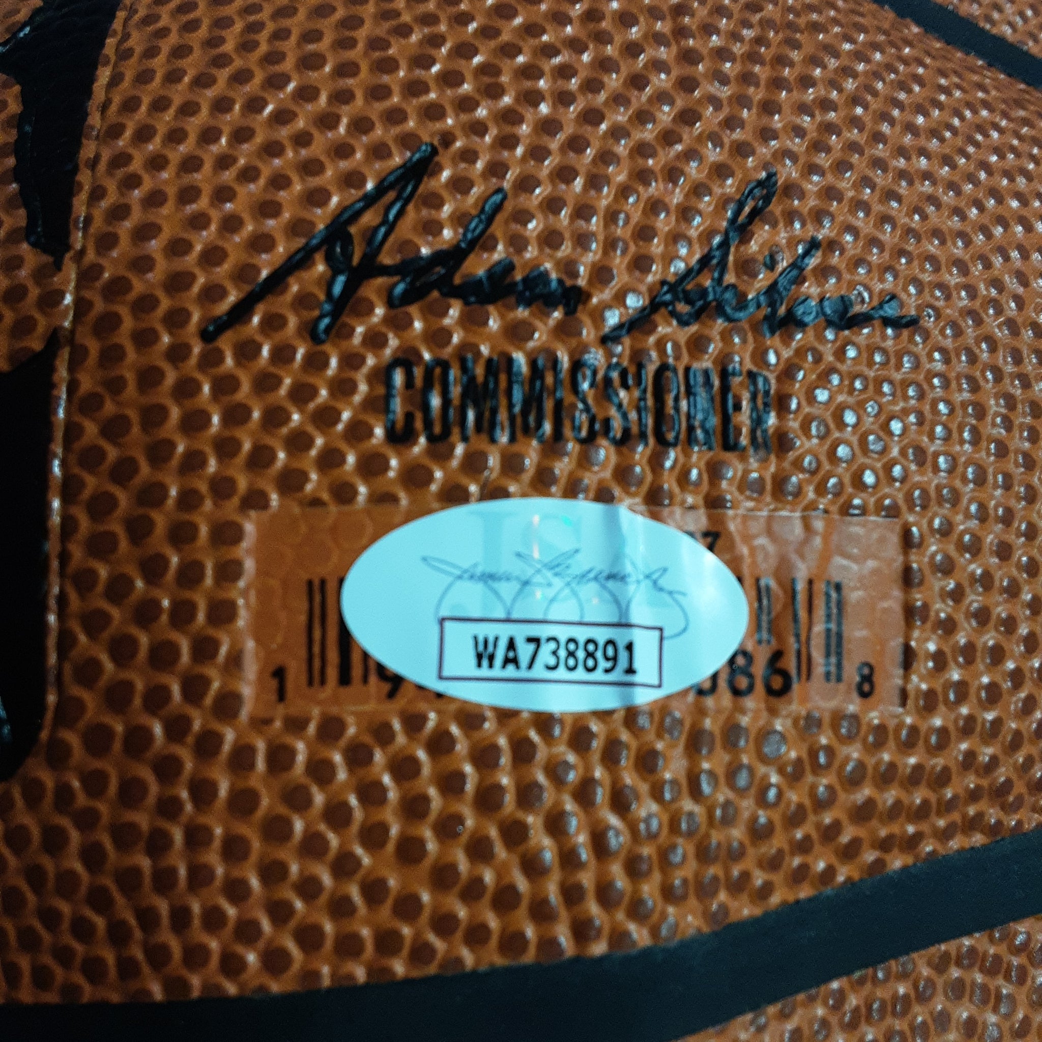 Nick Anderson Authentic Signed Basketball w/Inscription Autographed JSA