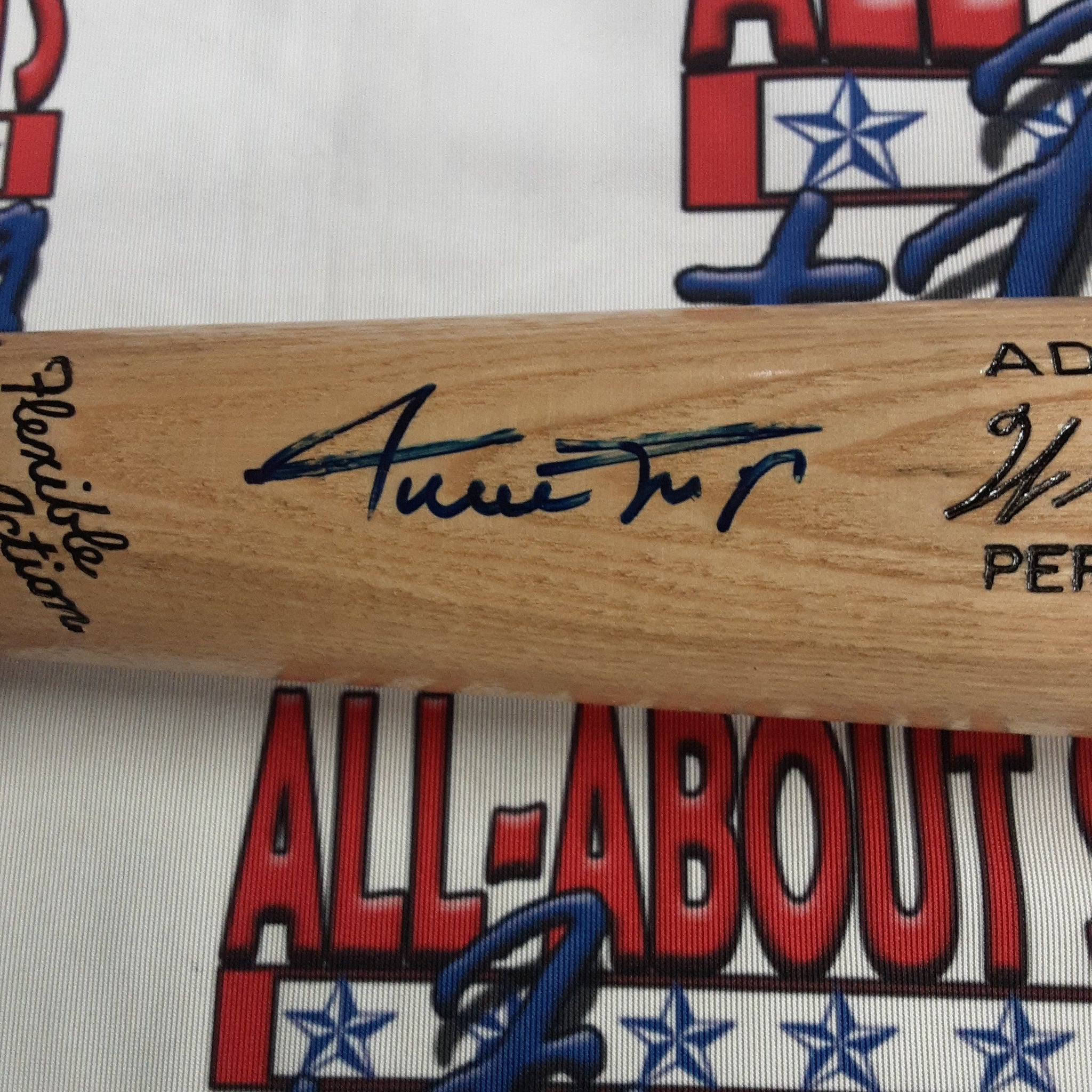 Willy Mays Authentic Signed Pro Style Baseball Bat Autographed JSA/LOA.