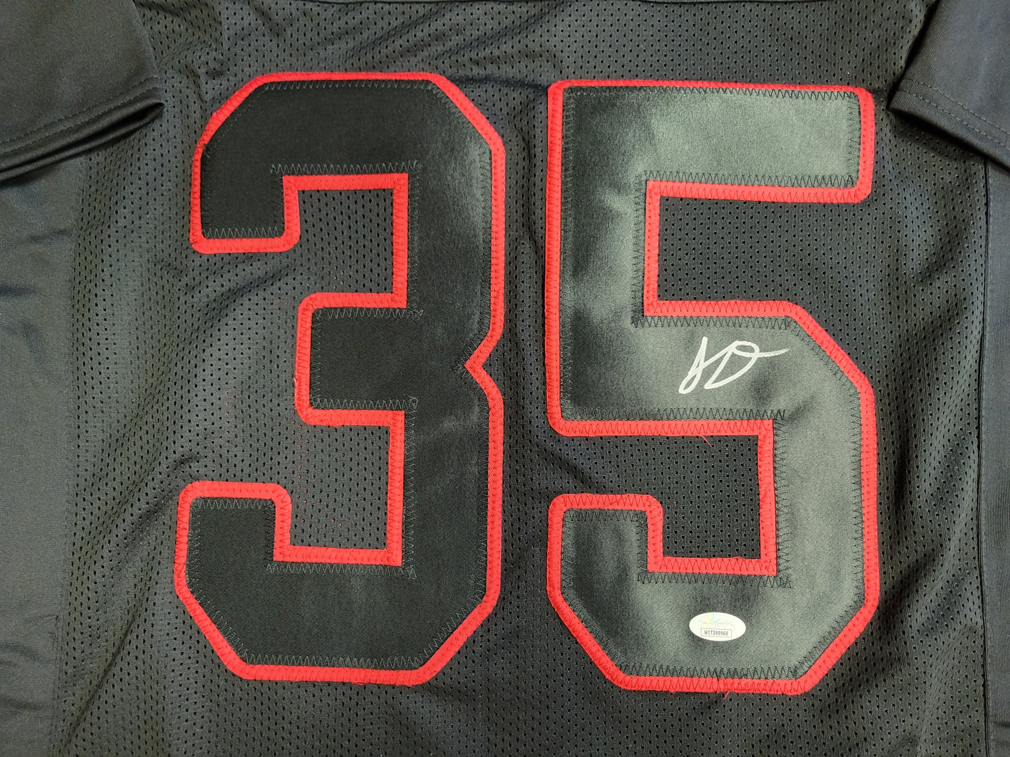 Tyreek Hill Autographed/Signed Pro Style Red XL Jersey BAS