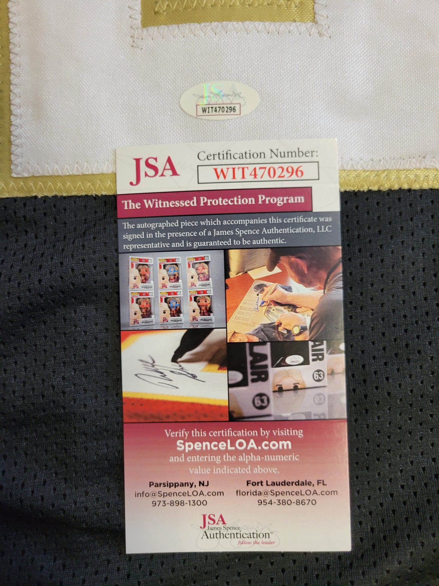 Mike Edwards Authentic Signed Pro Style Jersey Autographed JSA