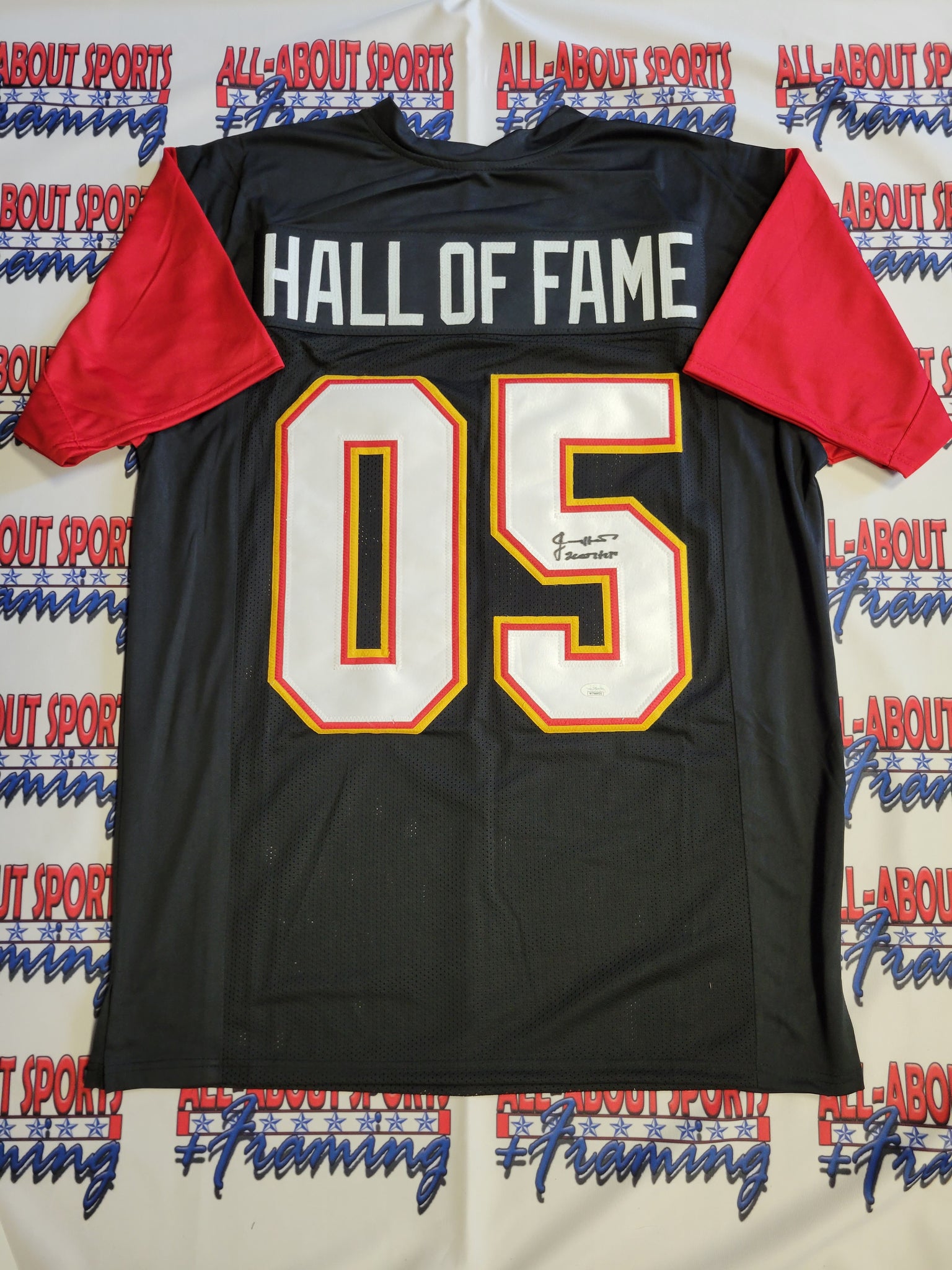 Jimmy Hart Hall of Fame Authentic Signed Pro Style Jersey Autographed JSA