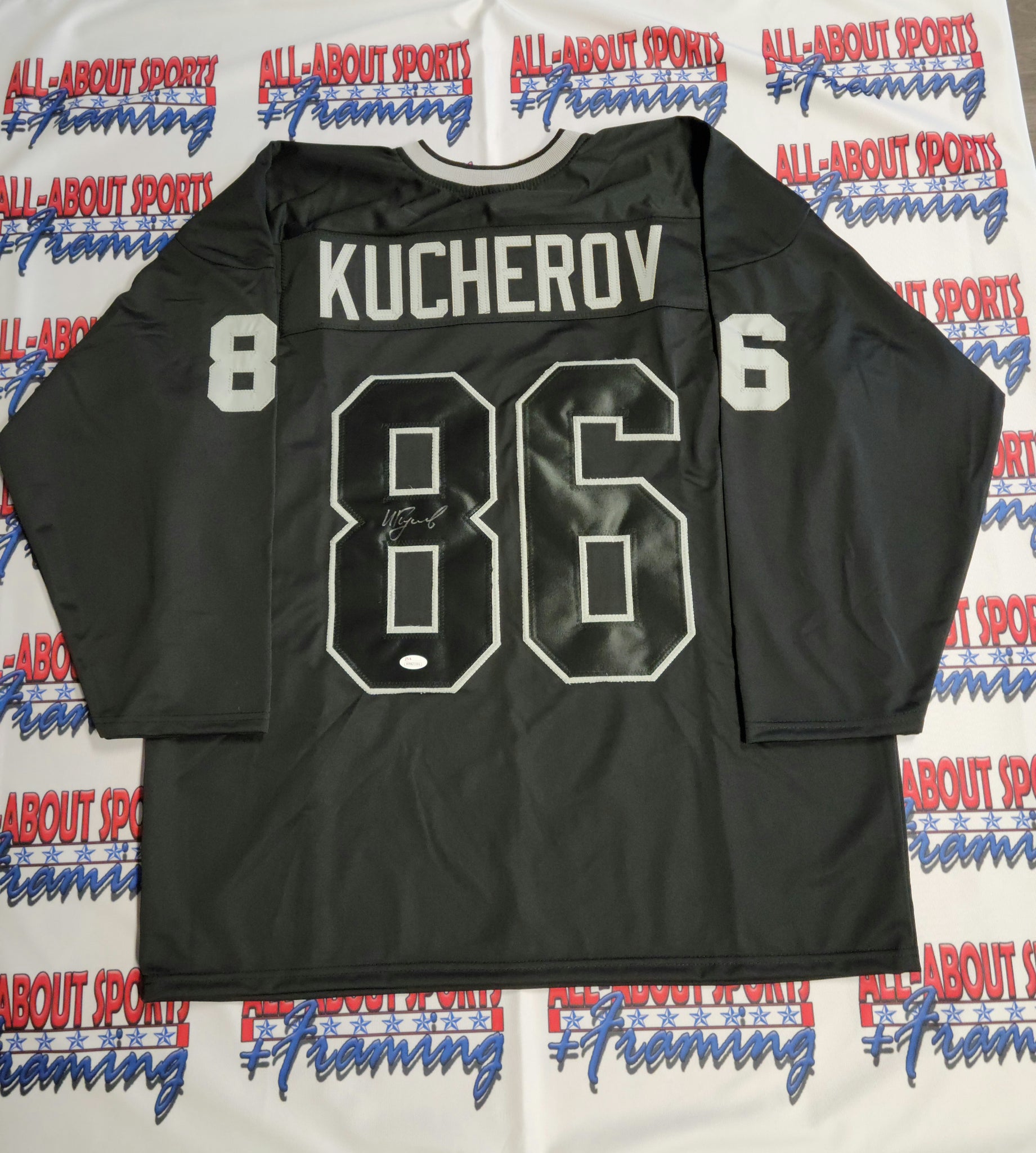 Nikita Kucherov Signed Pro Style Jersey Autographed JSA