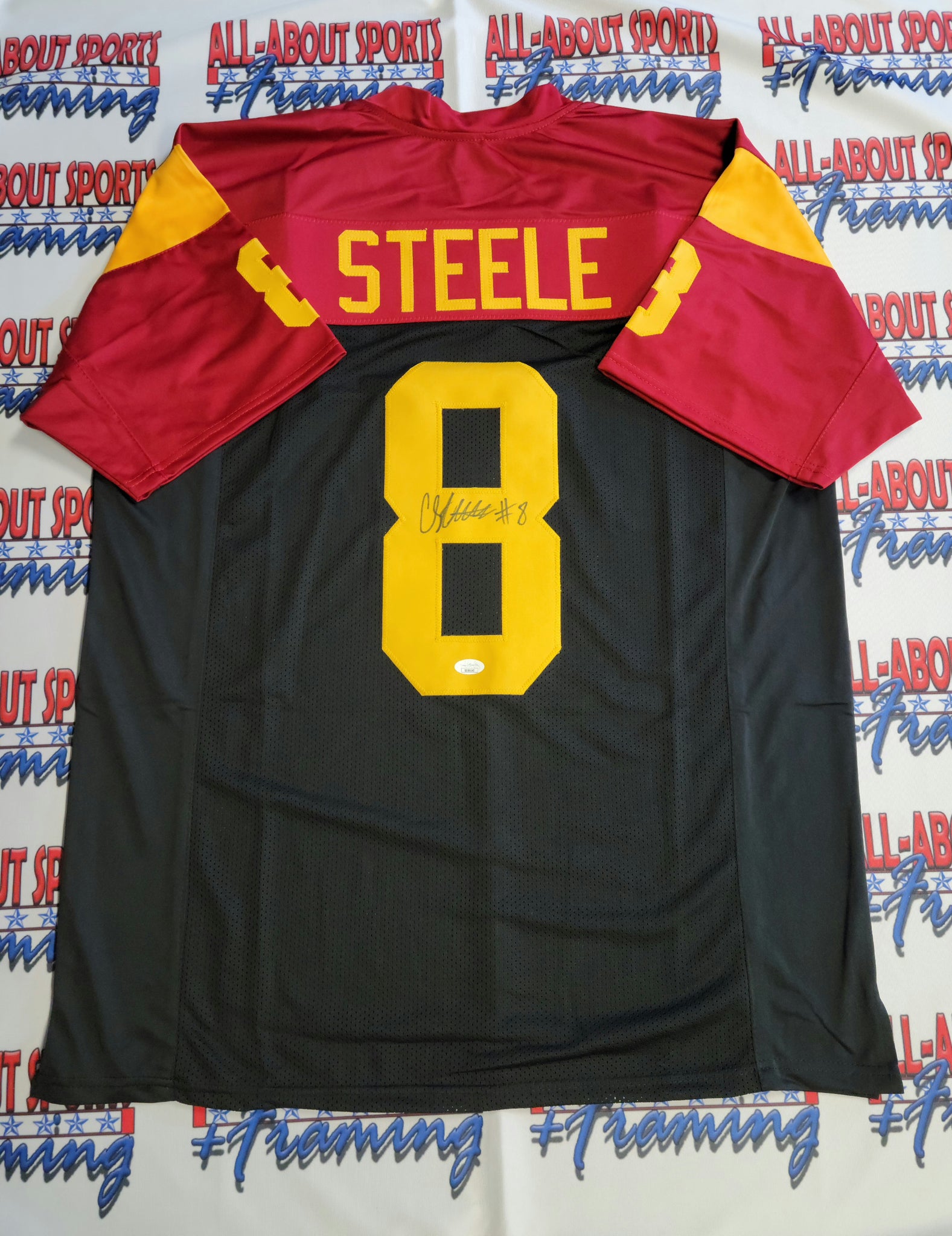 Chris Steele Authentic Signed Pro Style Jersey Autographed JSA