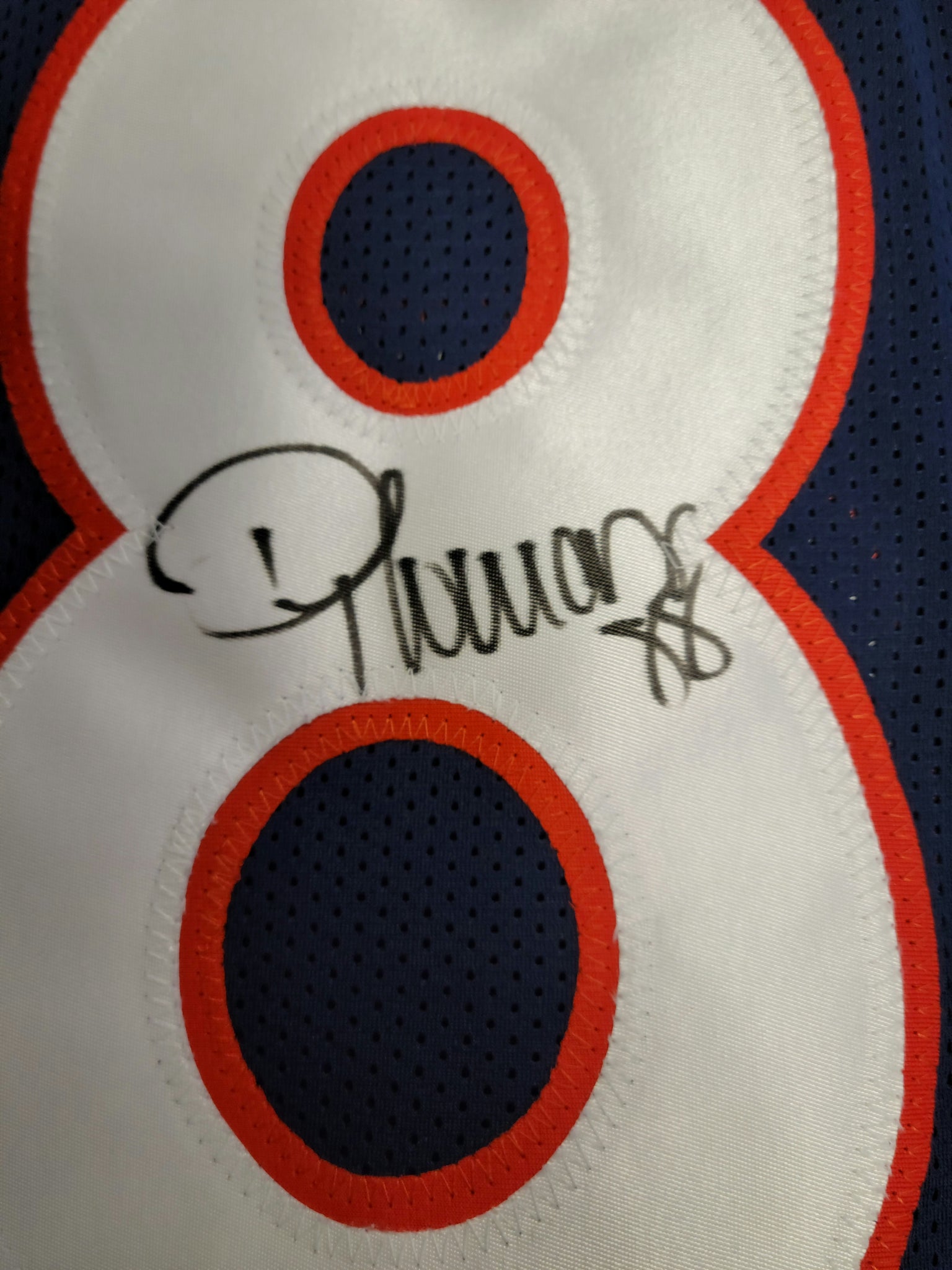 Demaryius Thomas Autographed/Signed Denver Broncos XL Orange