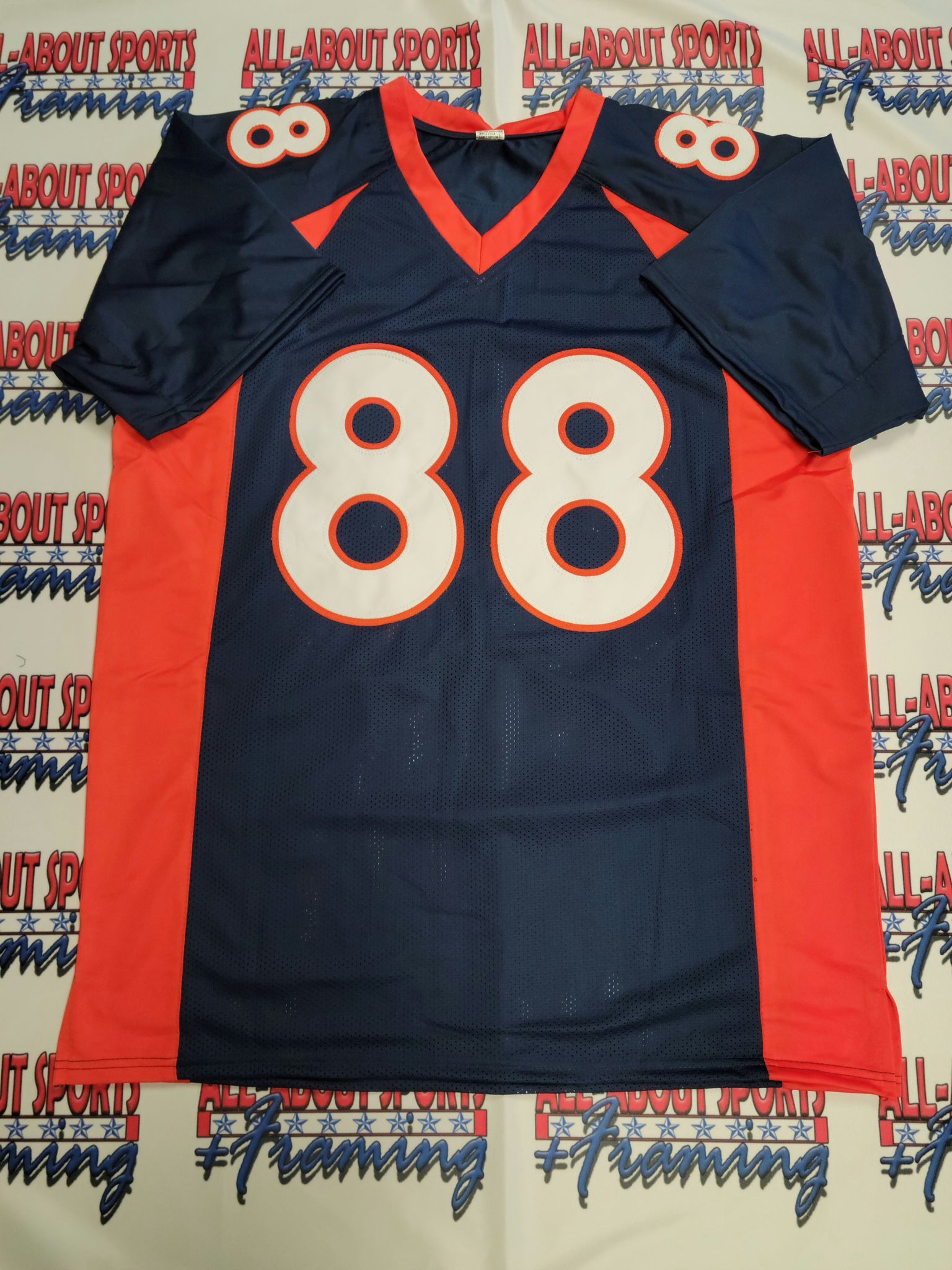 DeMaryius Thomas Authentic Signed Pro Style Jersey Autographed JSA-