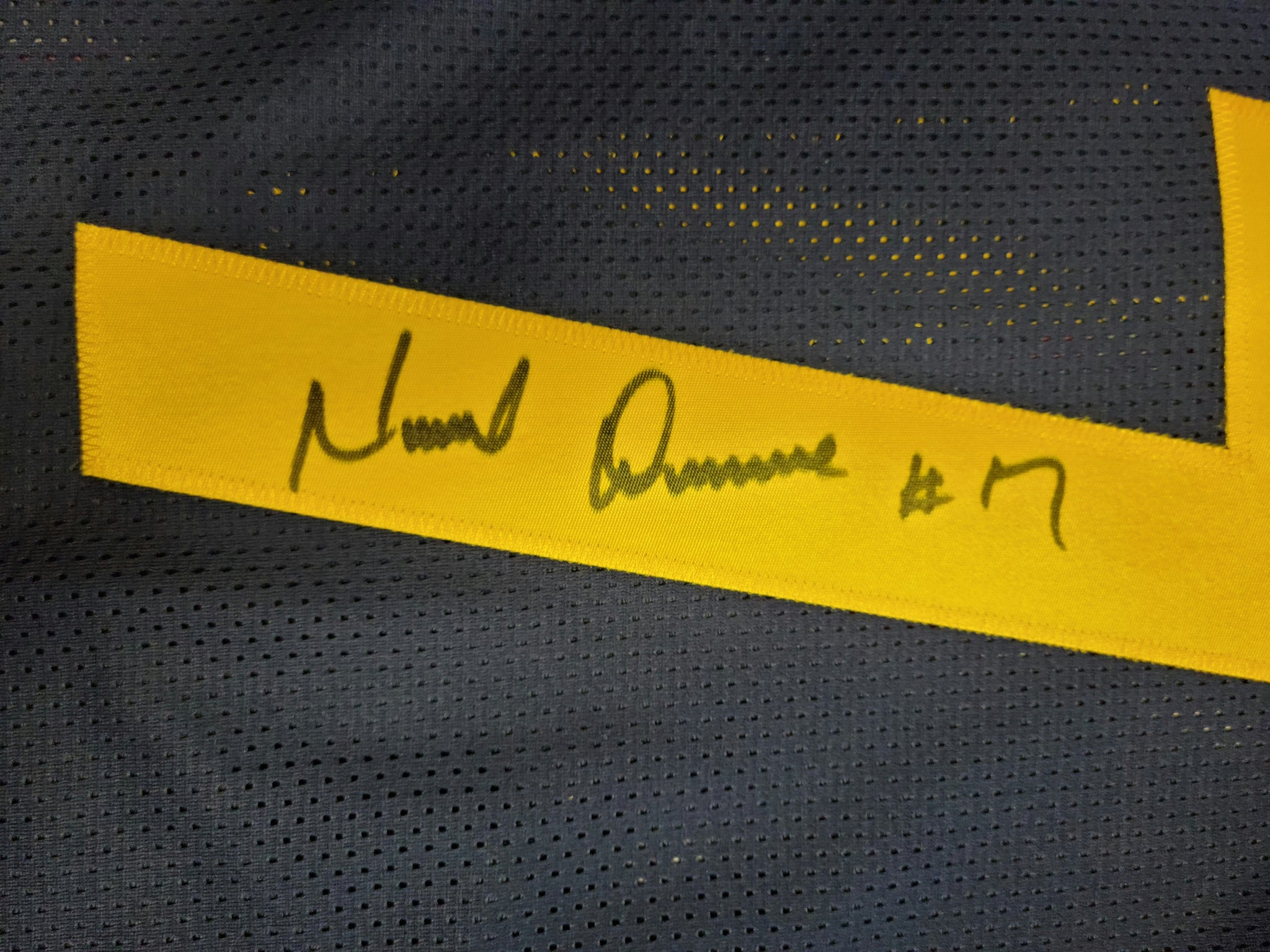Noel Devine Authentic Signed Pro Style Jersey Autographed JSA-