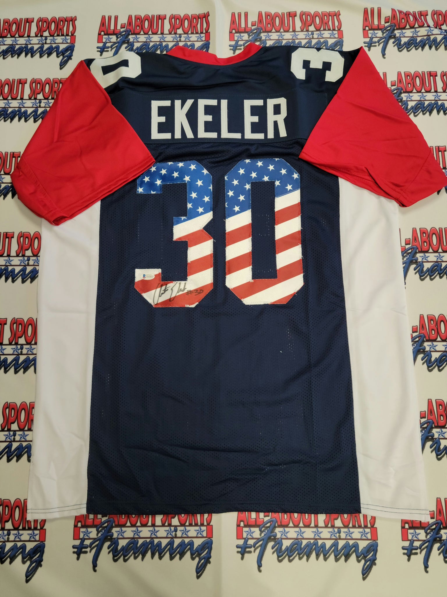 Austin Ekeler Authentic Signed Pro Style Jersey Autographed Beckett