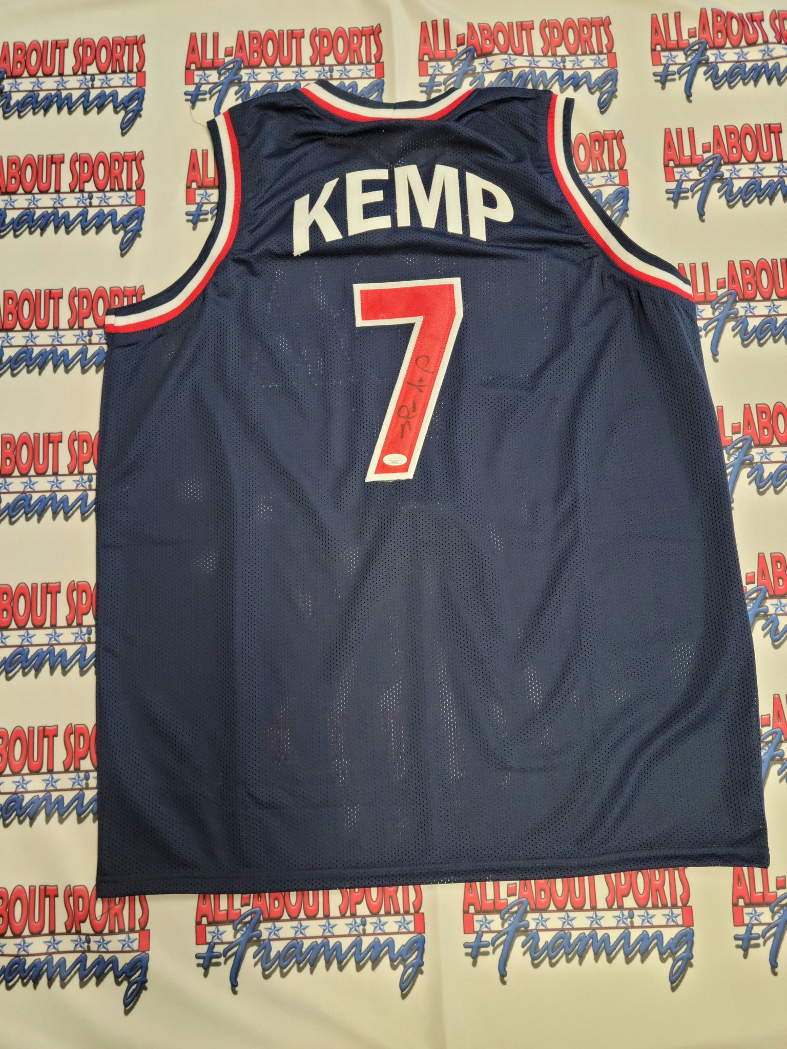 kemp signed jersey