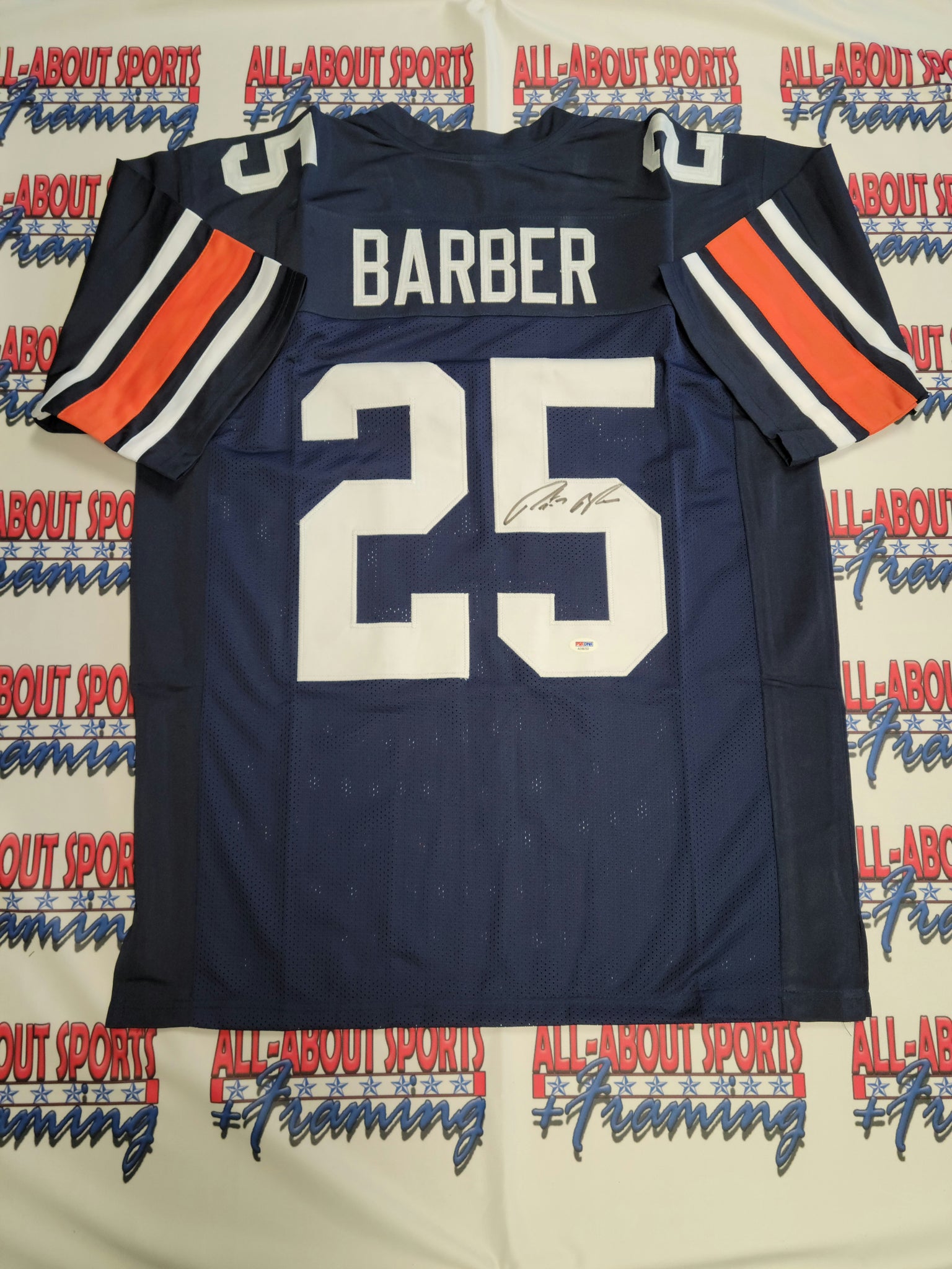 Peyton Barber Authentic Signed Pro Style Jersey Autographed PSA/DNA--