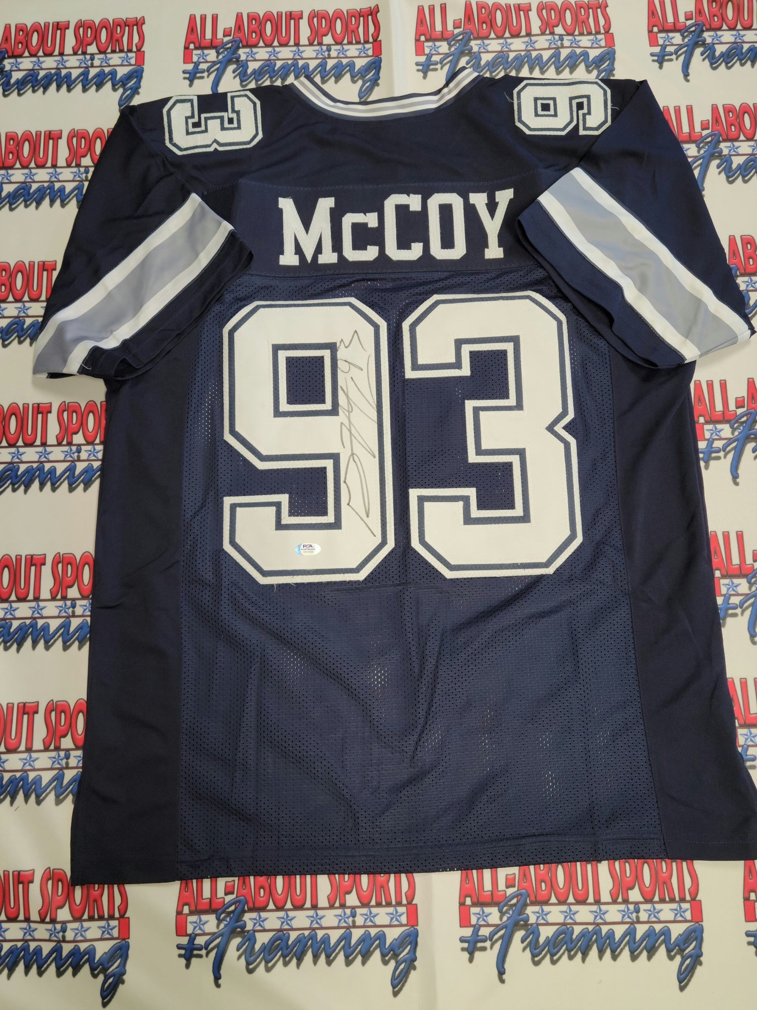 Gerald McCoy Authentic Signed Pro Style Jersey Autographed PSA/DNA-