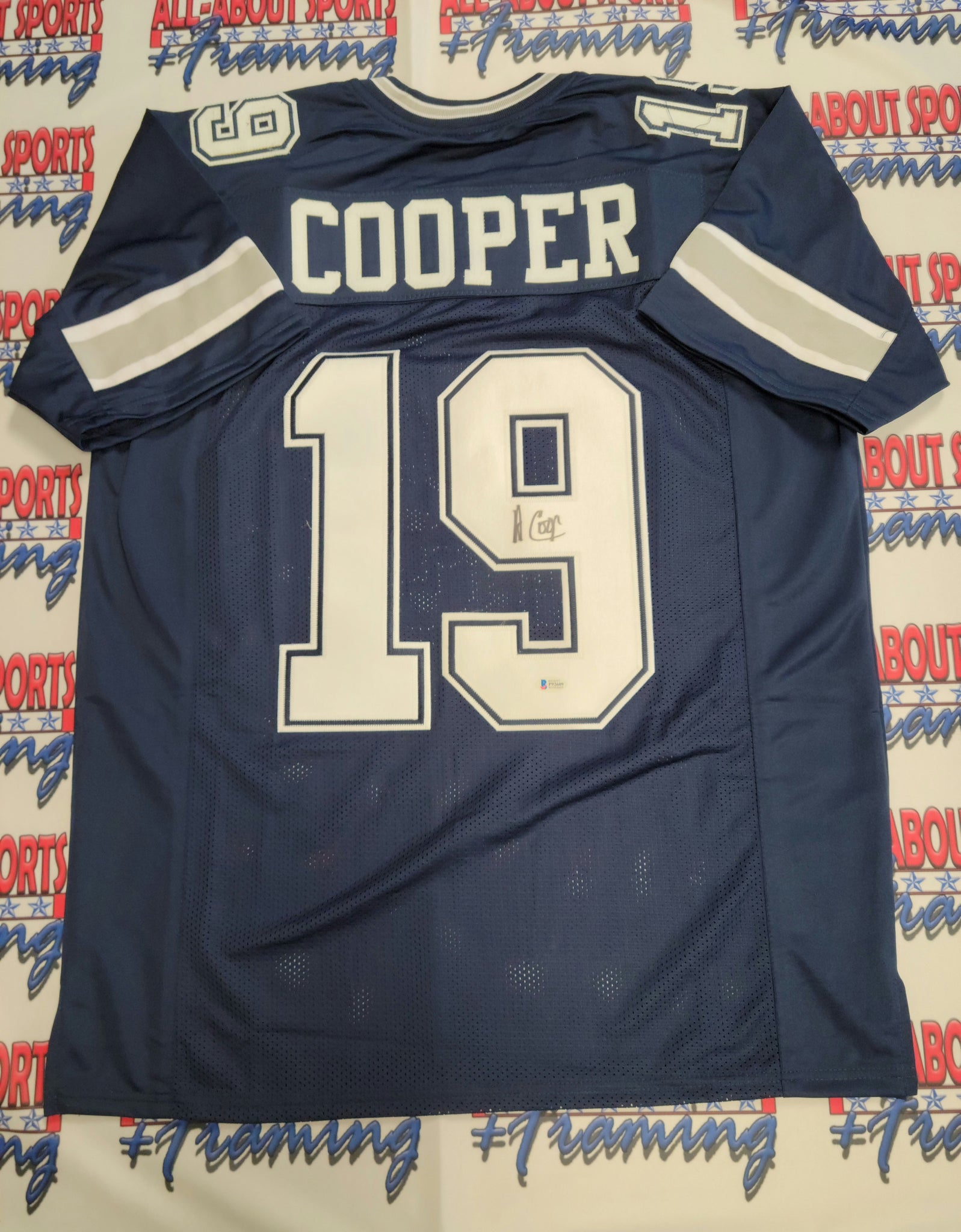 Amari Cooper Authentic Signed Pro Style Jersey Autographed Beckett-