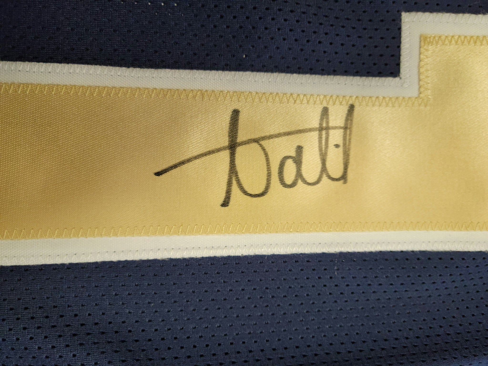 Aqib Talib Authentic Signed Pro Style Jersey Autographed JSA-