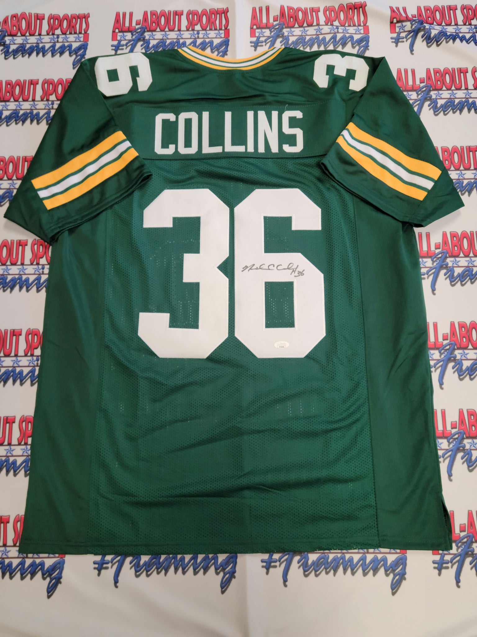 Nick Collins Authentic Signed Pro Style Jersey Autographed JSA