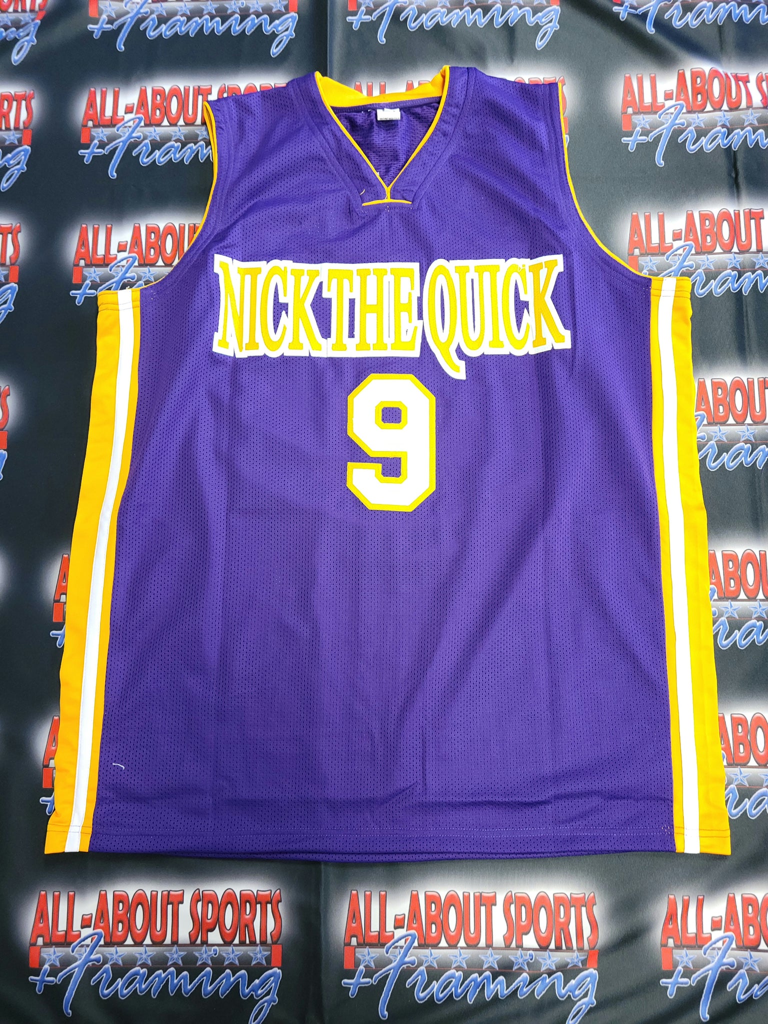 Nick Van Exel Authentic Signed Pro Style Jersey Autographed JSA-