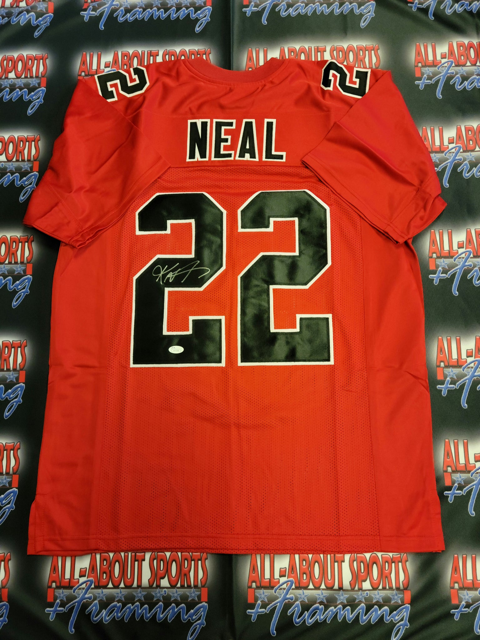 Keanu Neal Authentic Signed Pro Style Jersey Autographed JSA