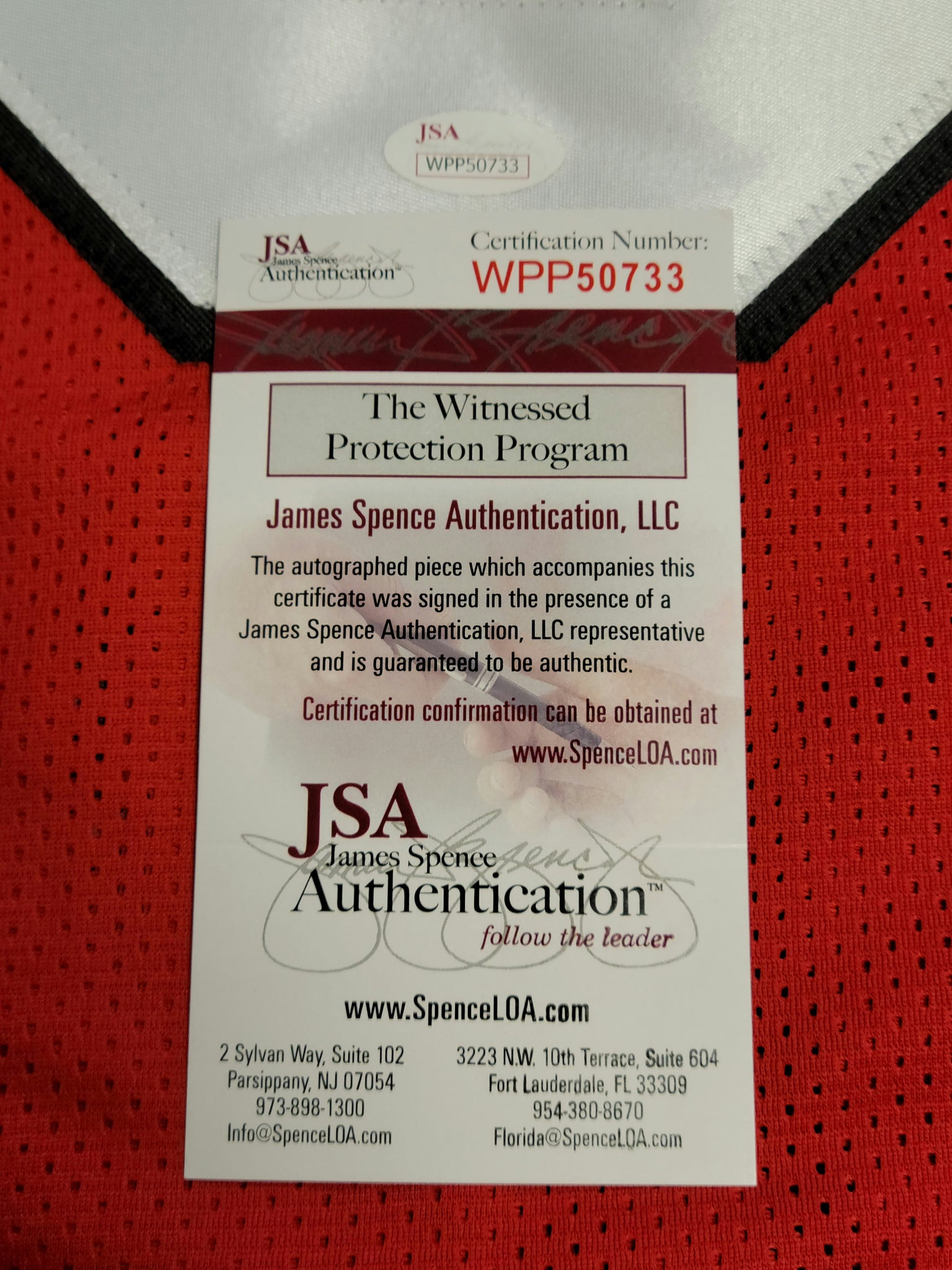 Alec Ogletree Authentic Signed Pro Style Jersey Autographed JSA