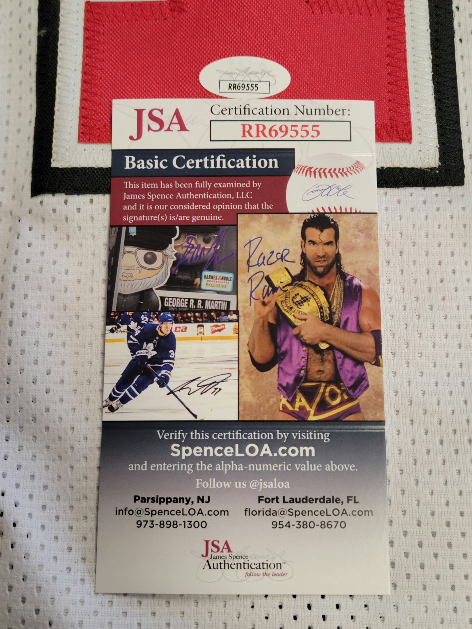 Isiah Pacheco Authentic Signed Pro Style Jersey Autographed JSA