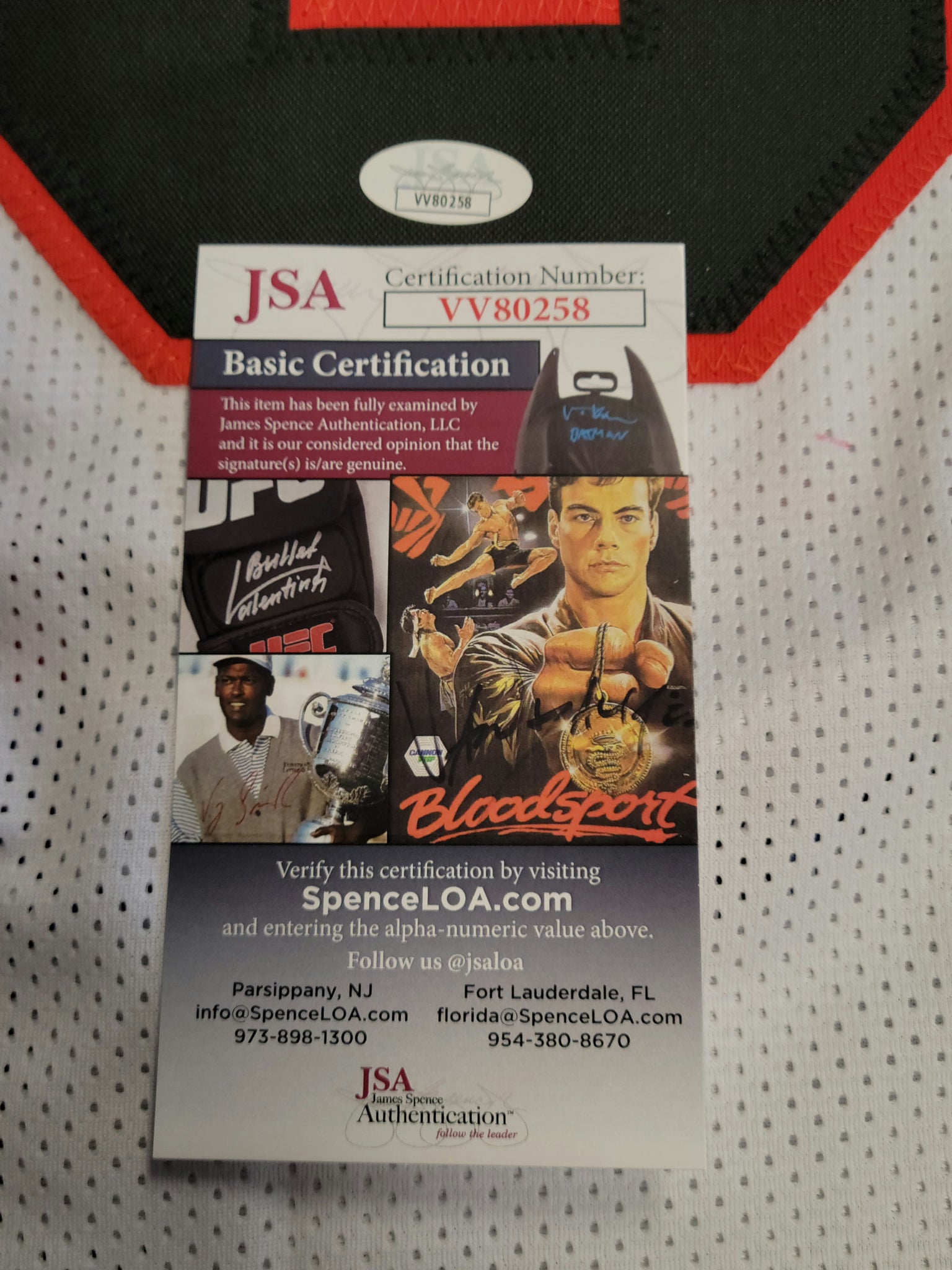 Jeff Blake Authentic Signed Pro Style Jersey Autographed JSA-
