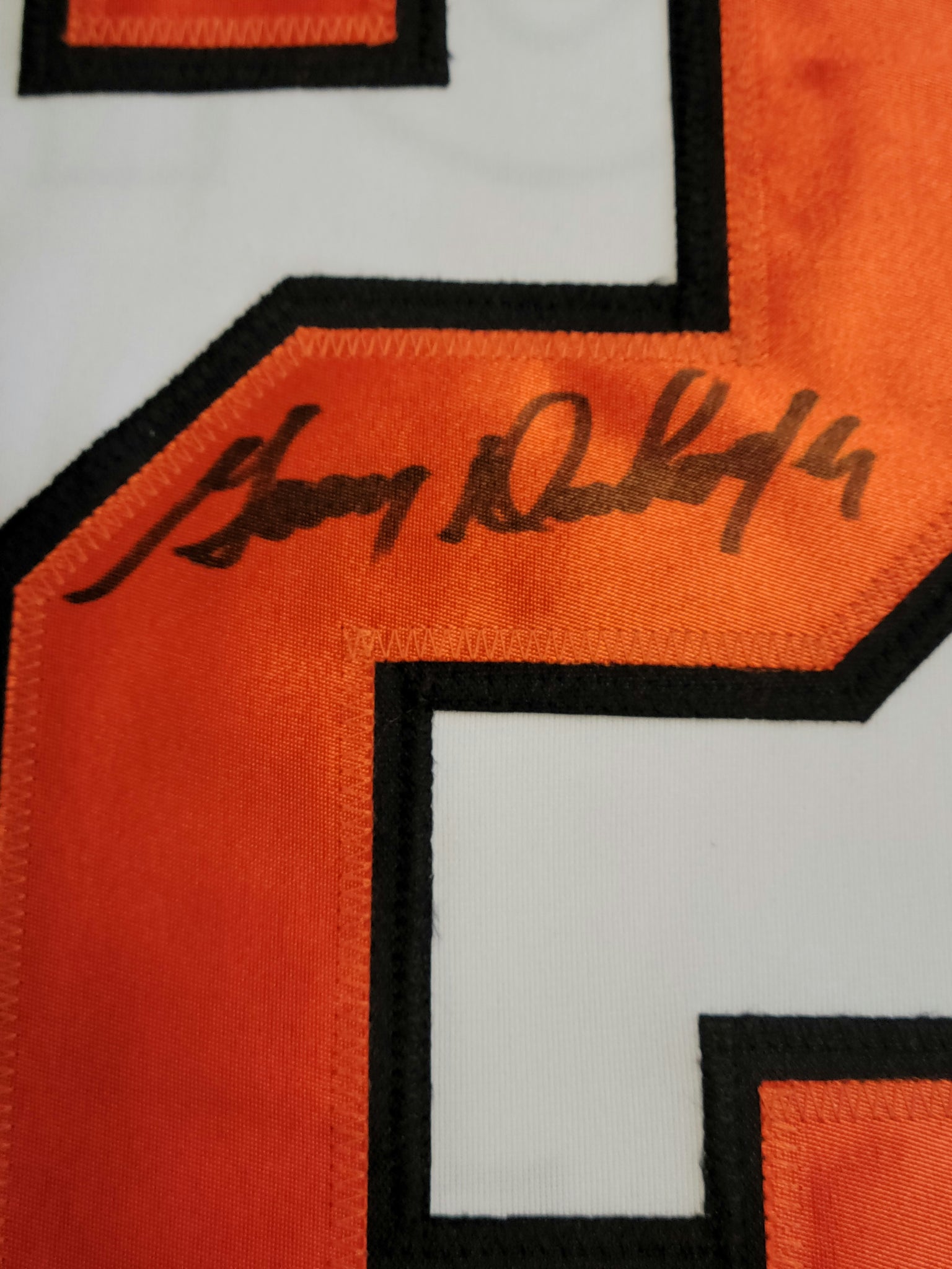 Gary Dornhoefer Authentic Signed Pro Style Jersey Autographed JSA