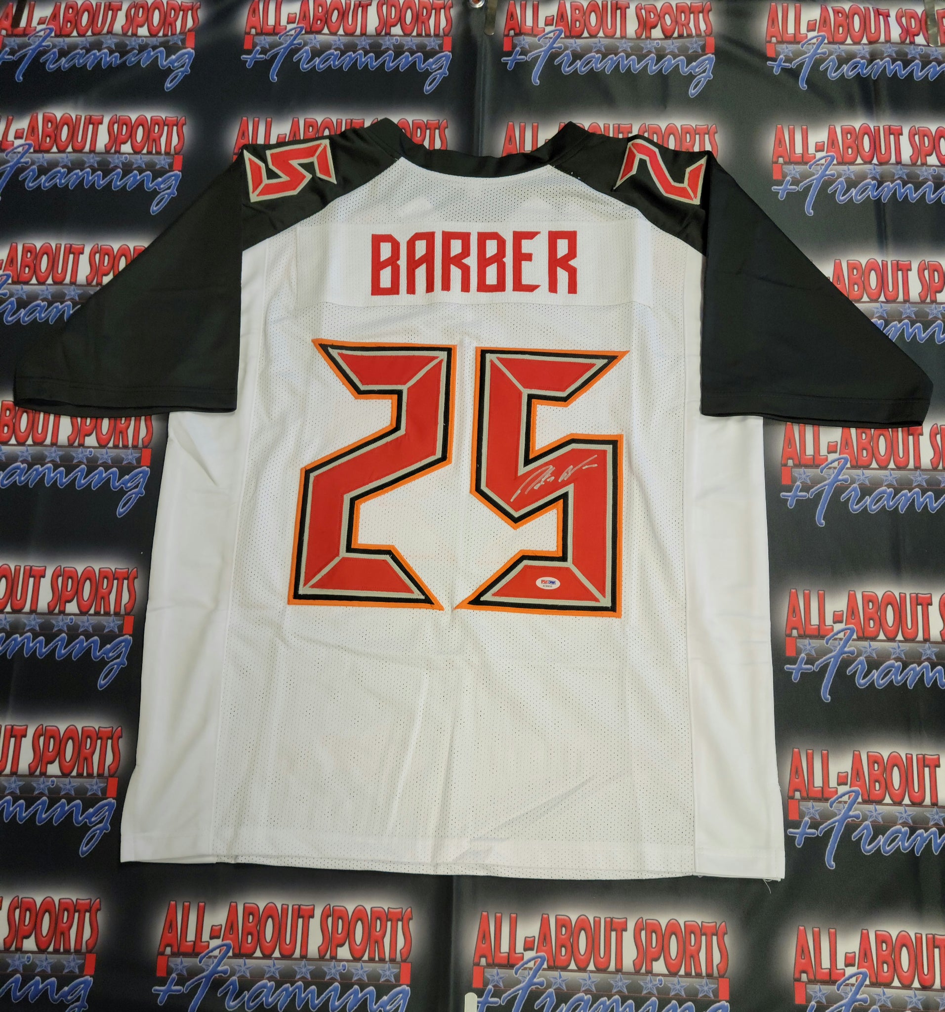 Peyton Barber Authentic Signed Pro Style Jersey Autographed PSA/DNA