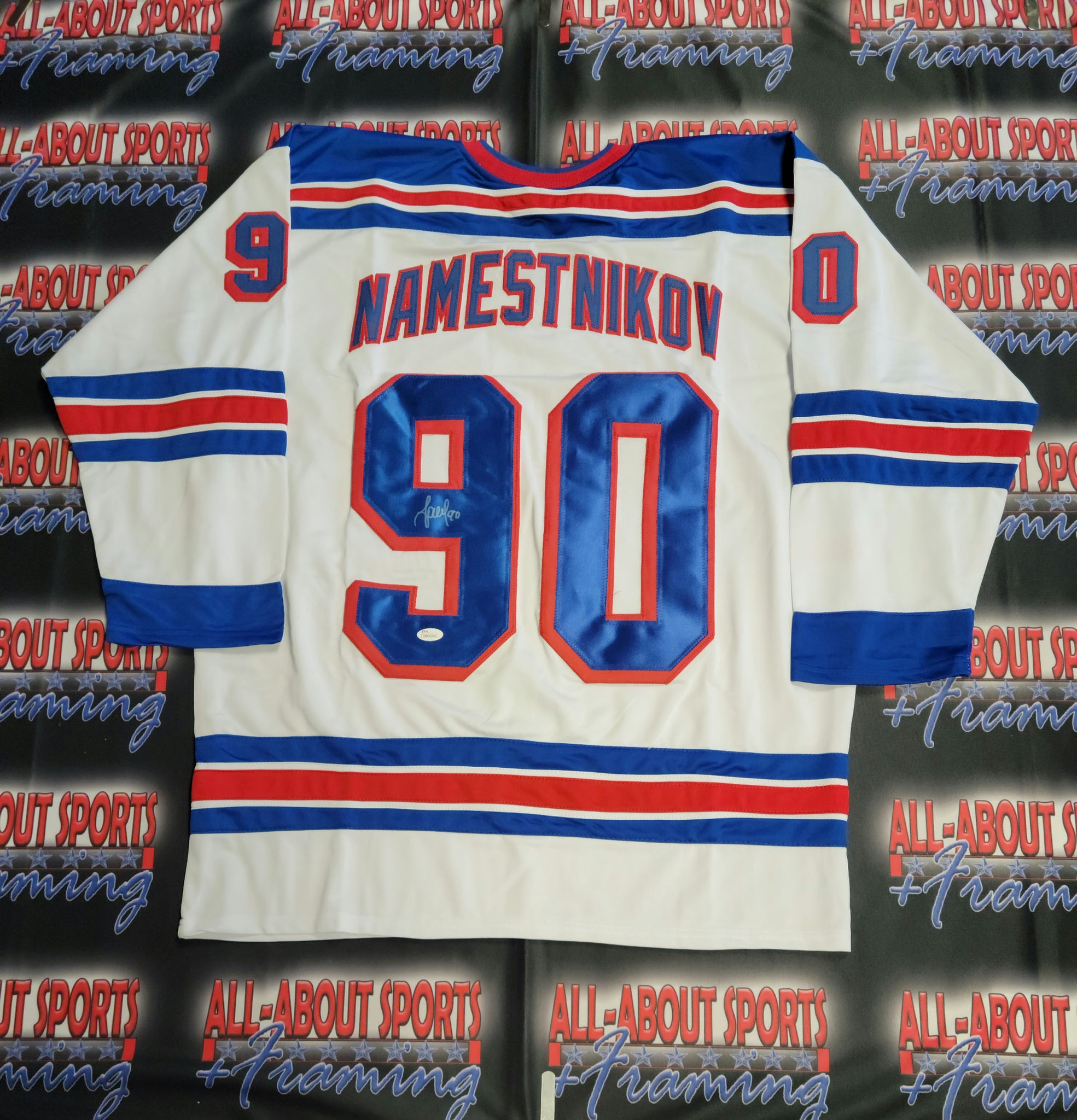 Vladislav Namestnikov Authentic Signed Pro Style Jersey Autographed JSA-