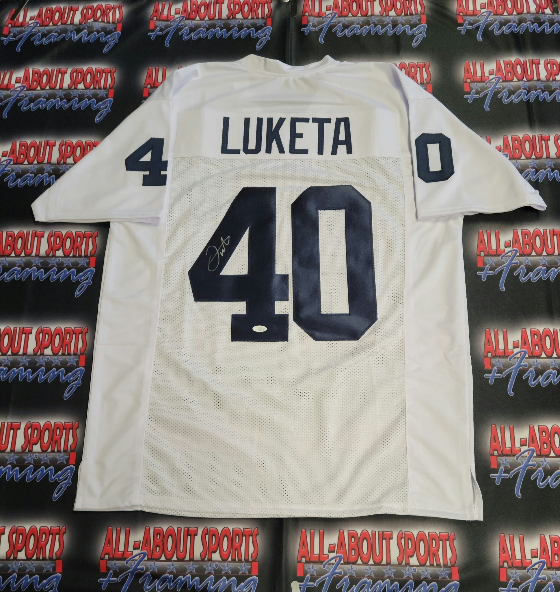 Jesse Luketa Authentic Signed Pro Style Jersey Autographed JSA-