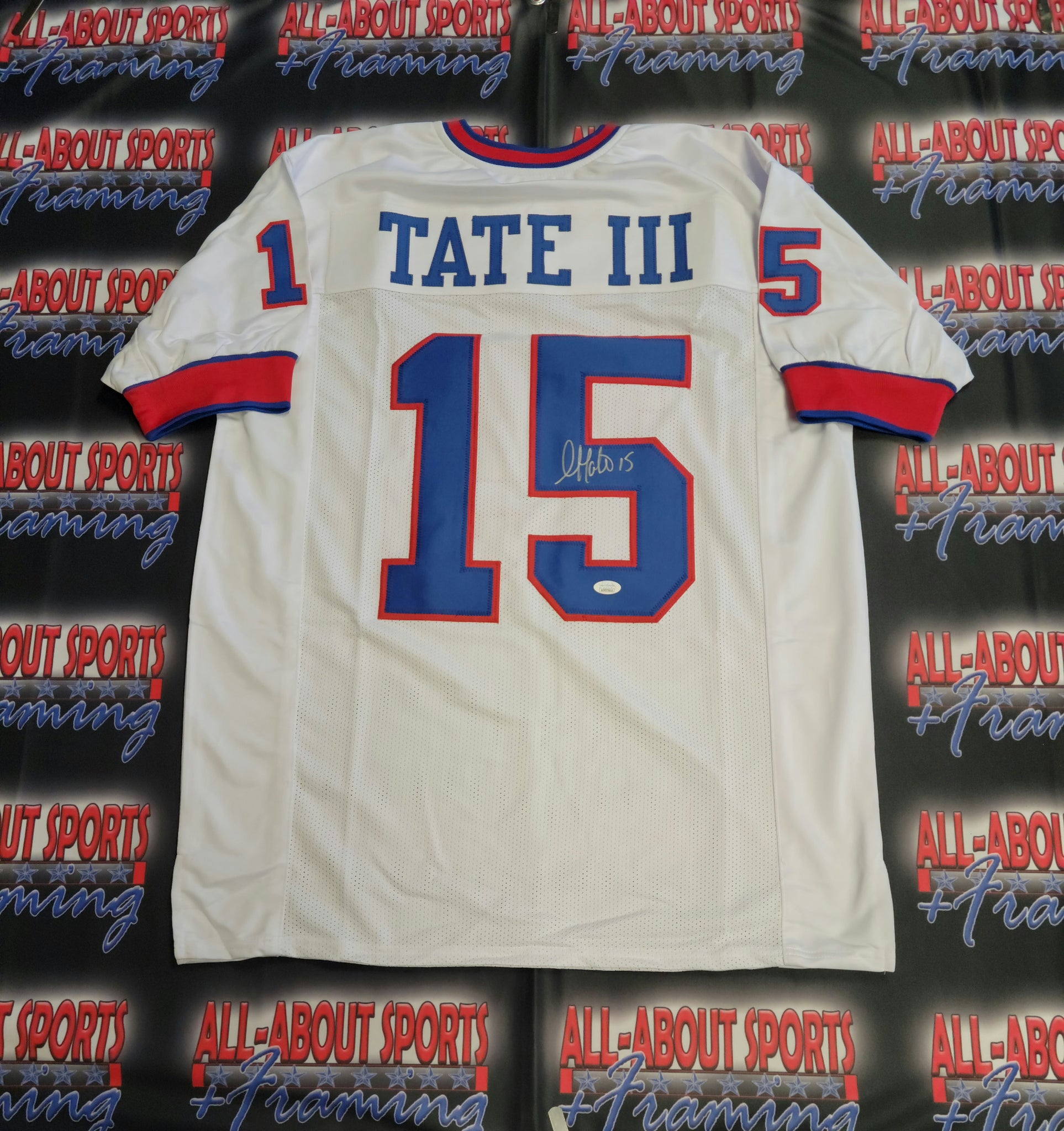 Golden Tate III Authentic Signed Pro Style Jersey Autographed JSA