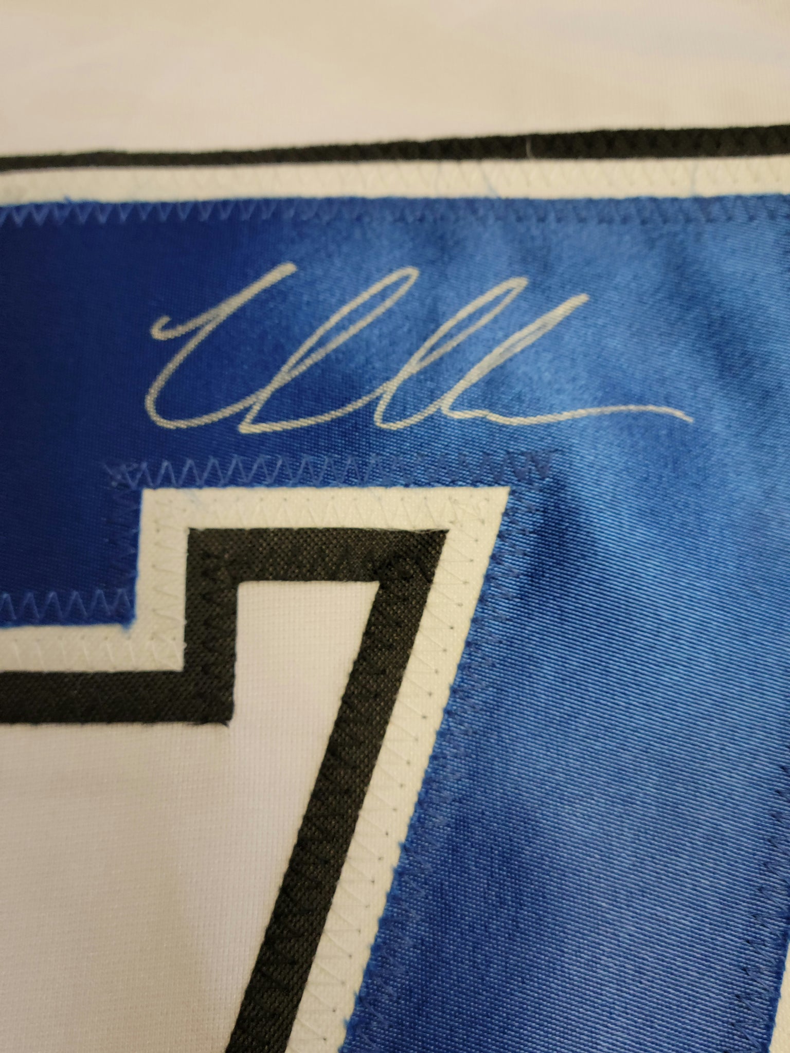 Victor Hedman Authentic Signed Pro Style Jersey Autographed JSA
