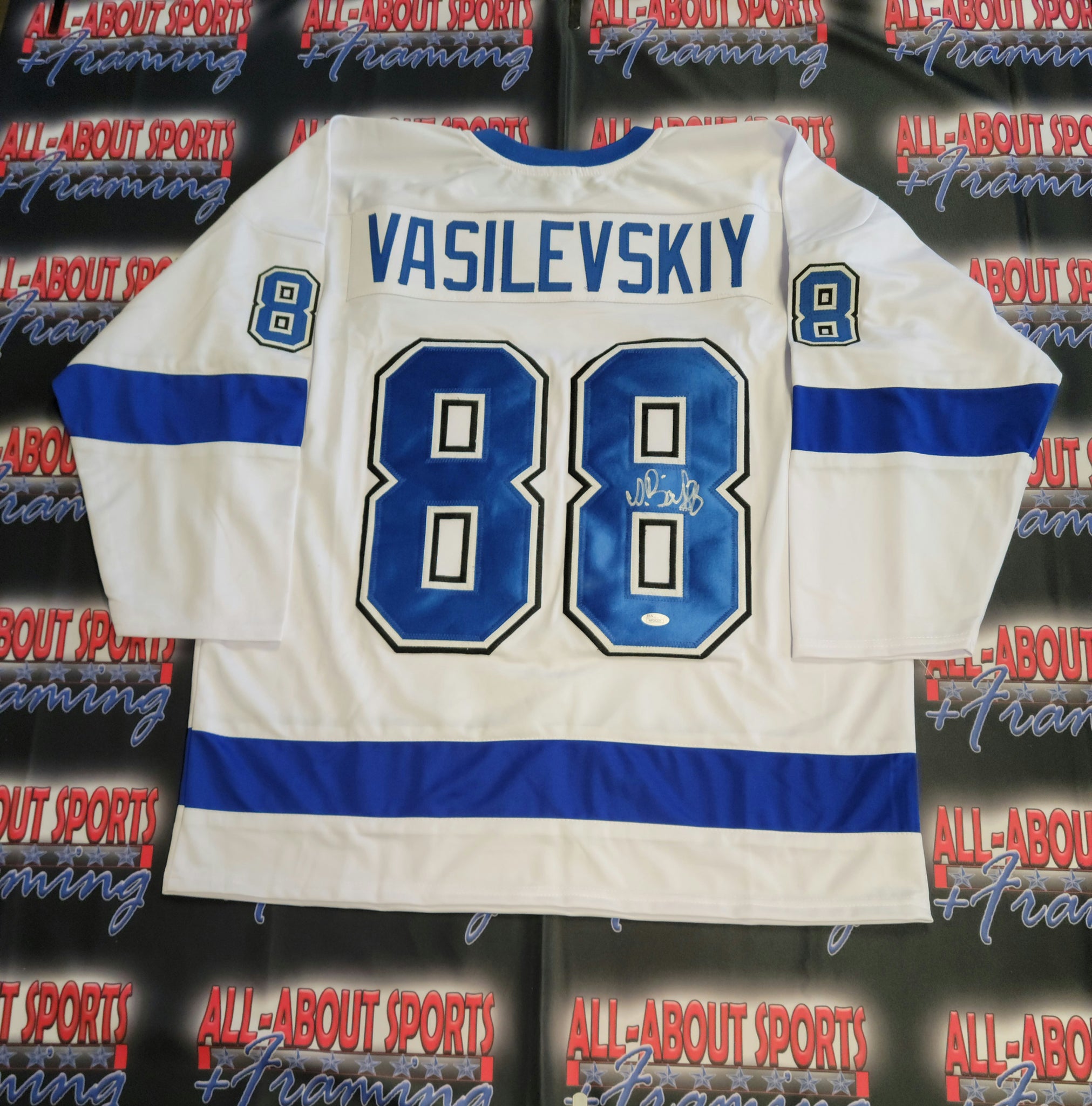 Andrei Vasilevskiy Signed Jersey (JSA)