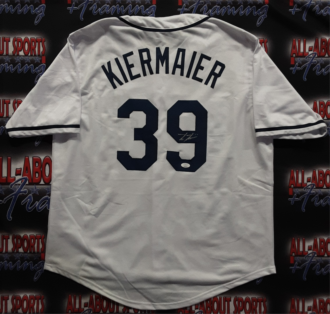 Kevin Kiermaier Signed Pro Style Jersey Autographed JSA