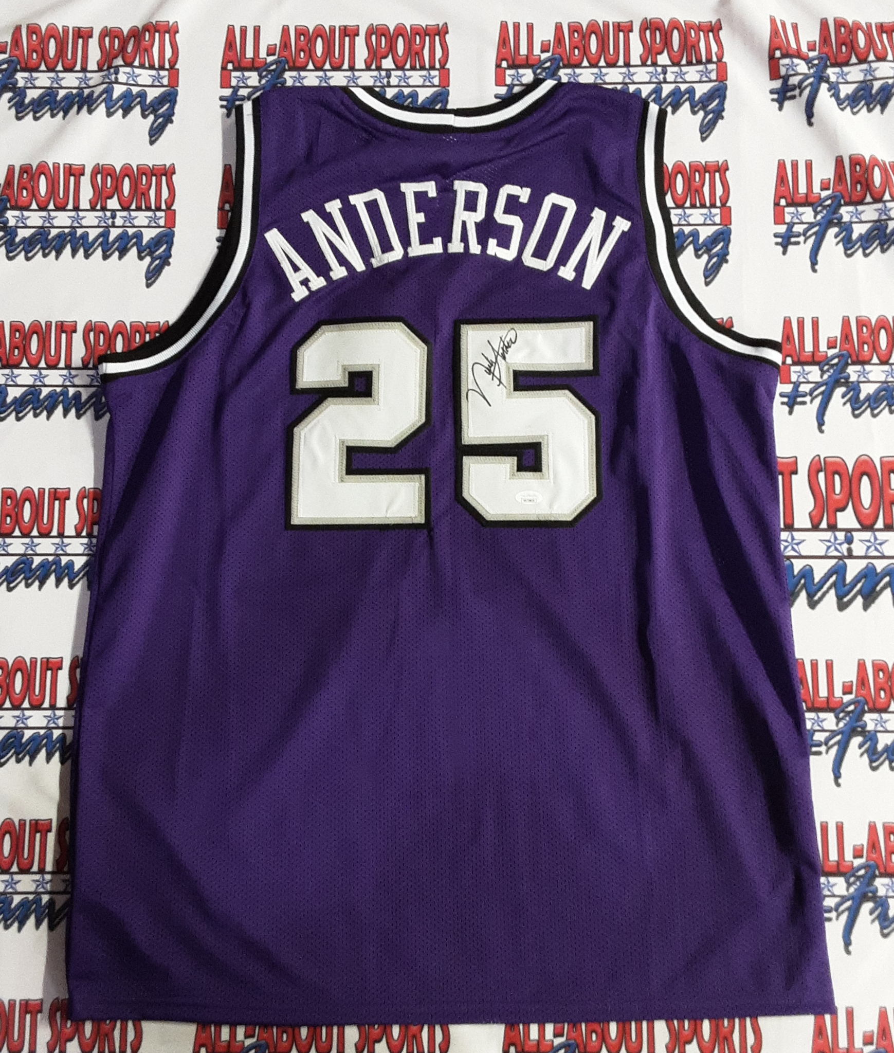 Nick Anderson Authentic Signed Pro Style Jersey Autographed JSA