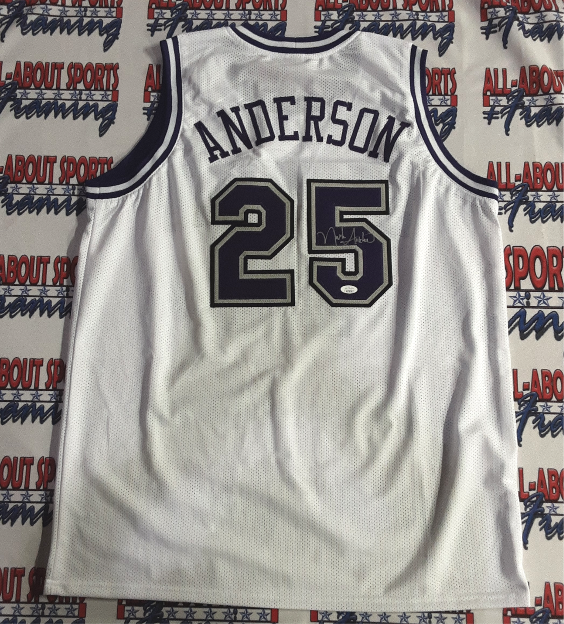Nick Anderson Authentic Signed Pro Style Jersey Autographed JSA