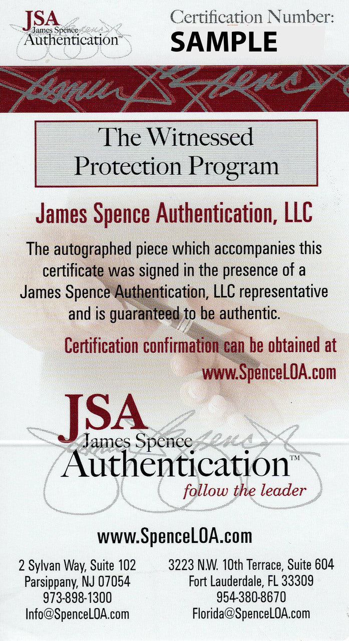 Tj Ward Authentic Signed 8x10 Photo Autographed JSA.
