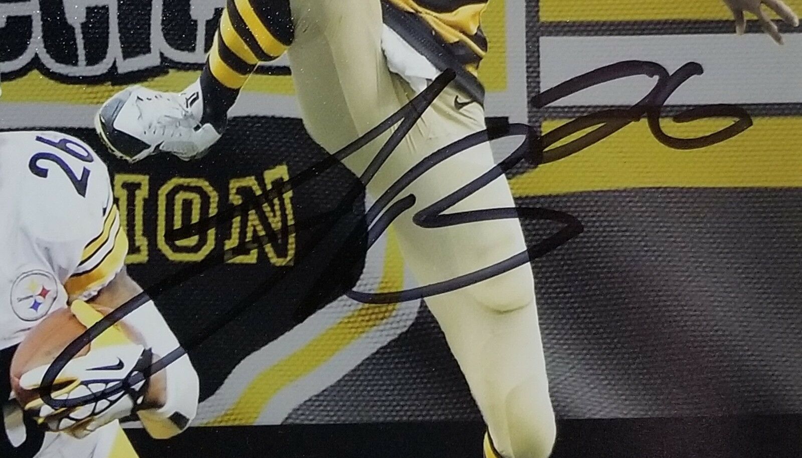 LeVeon Bell Authentic Signed Framed 8x10 Photo Autographed JSA-