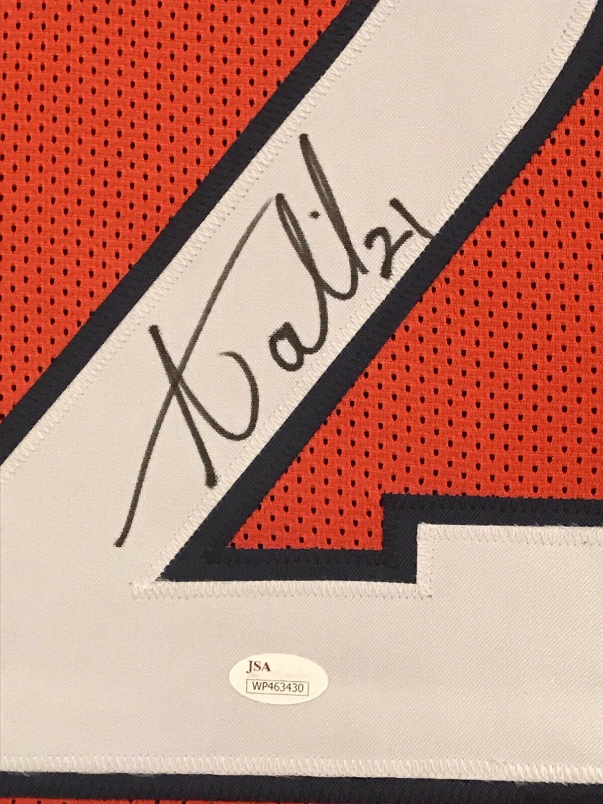 Aqib Talib Authentic Signed Pro Style Framed Jersey Autographed JSA