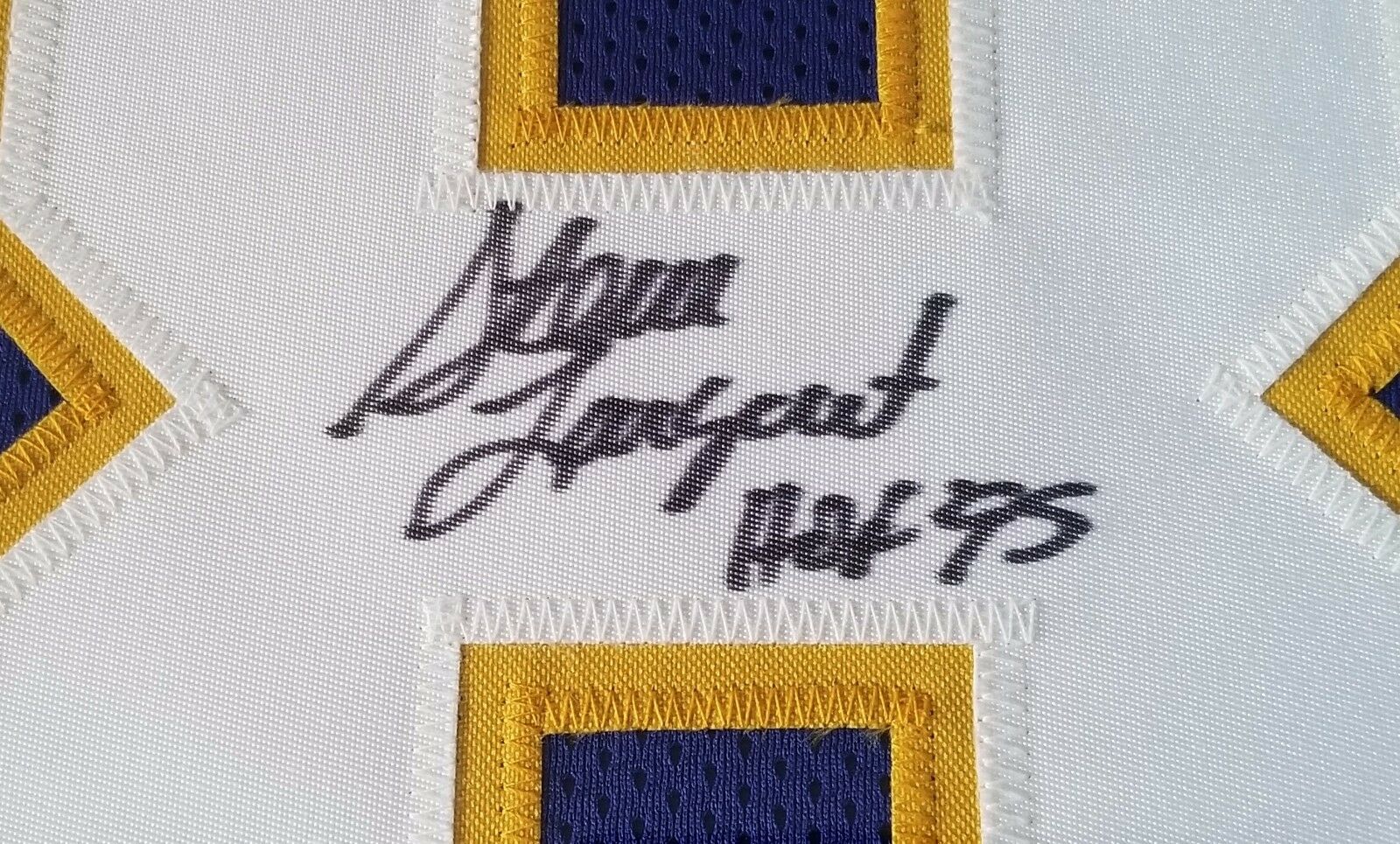 Steve Largent Authentic Signed Pro Style Framed Jersey Autographed JSA-